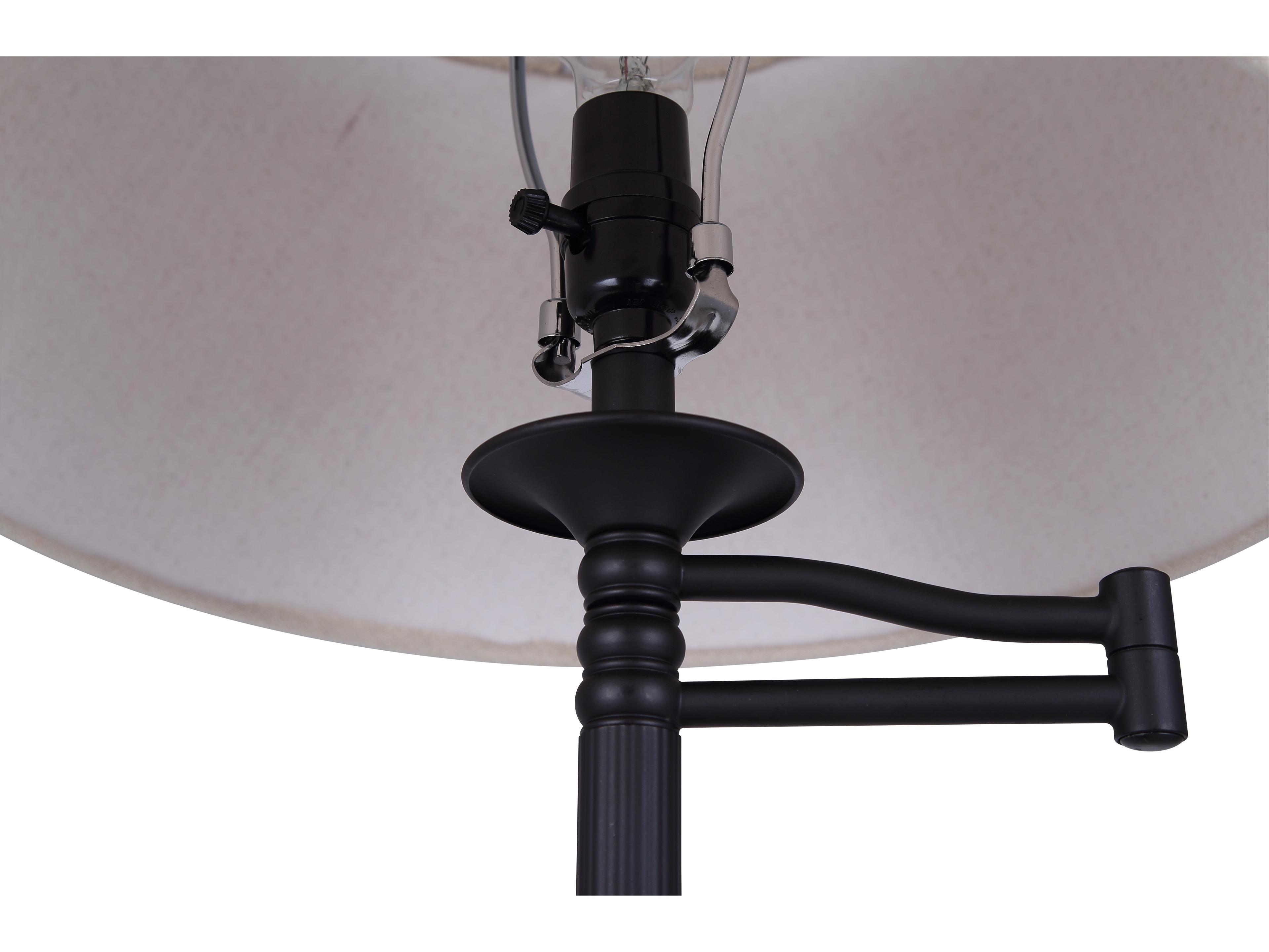 Canarm Oscar Bronze Traditional Table Lamp