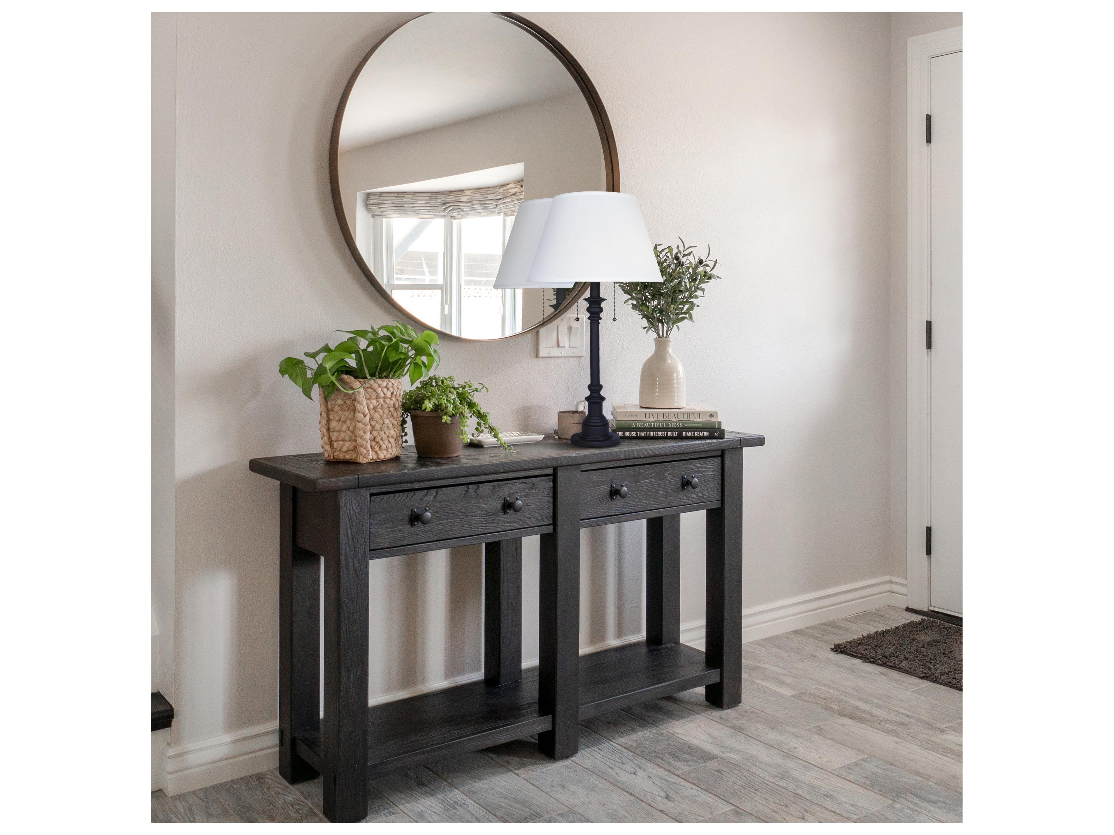 Canarm Nevan Bronze Traditional Table Lamp