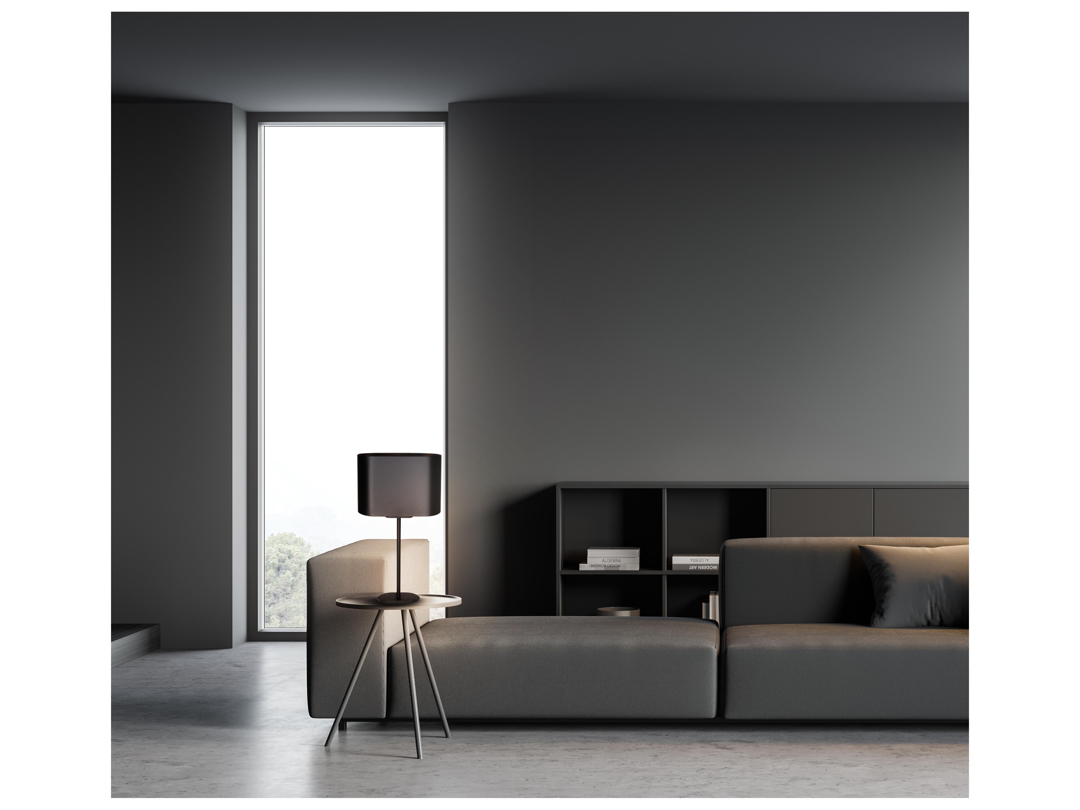 Canarm Kov Black Table Lamp