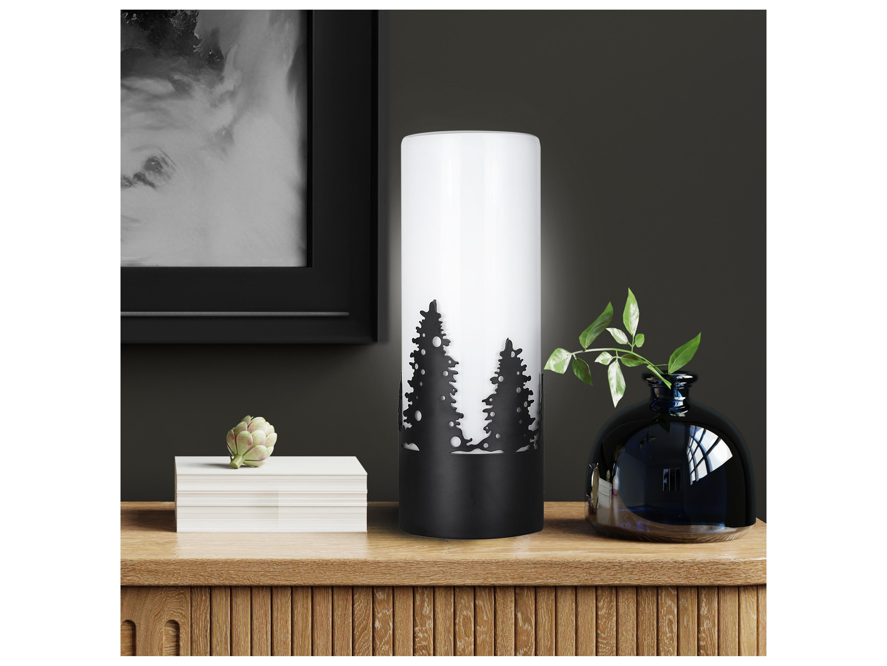 Canarm Silvia Black Table Lamp