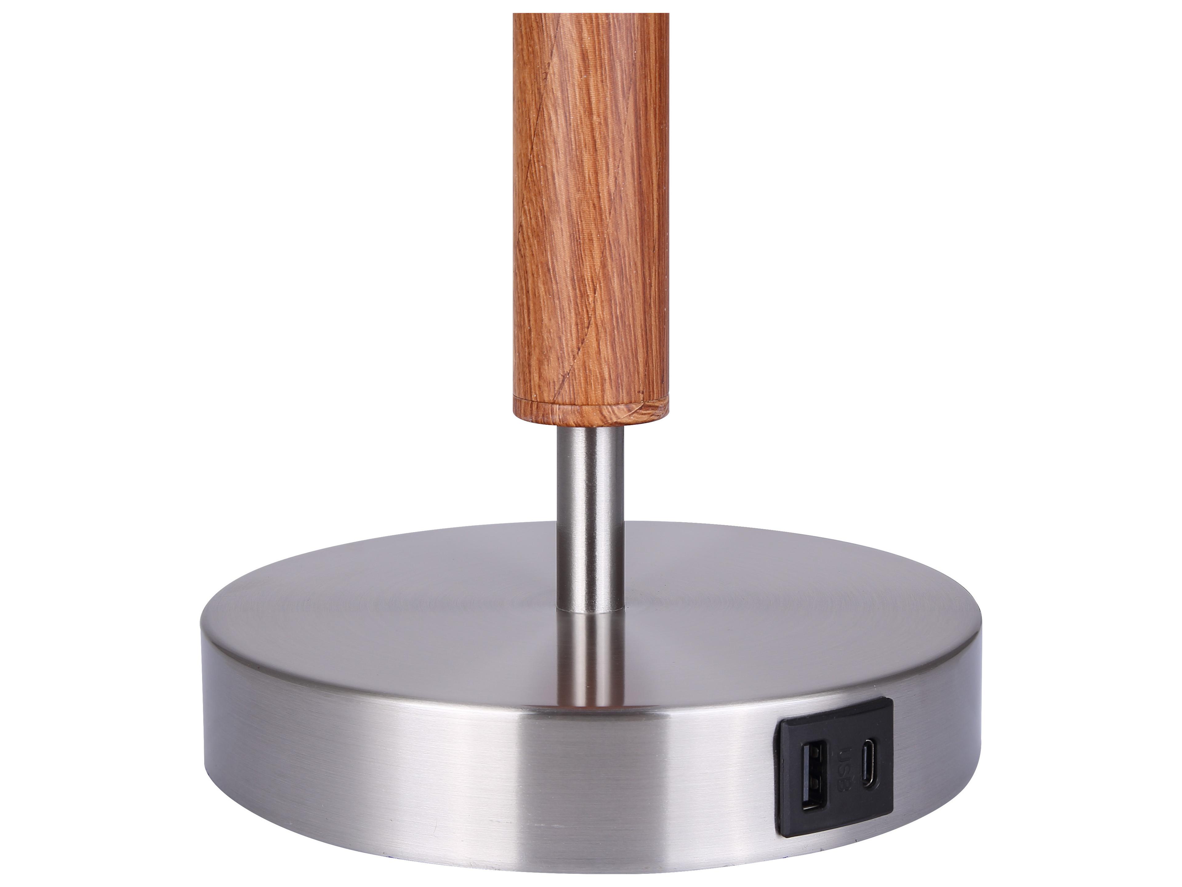 Canarm Maly Nickel Table Lamp