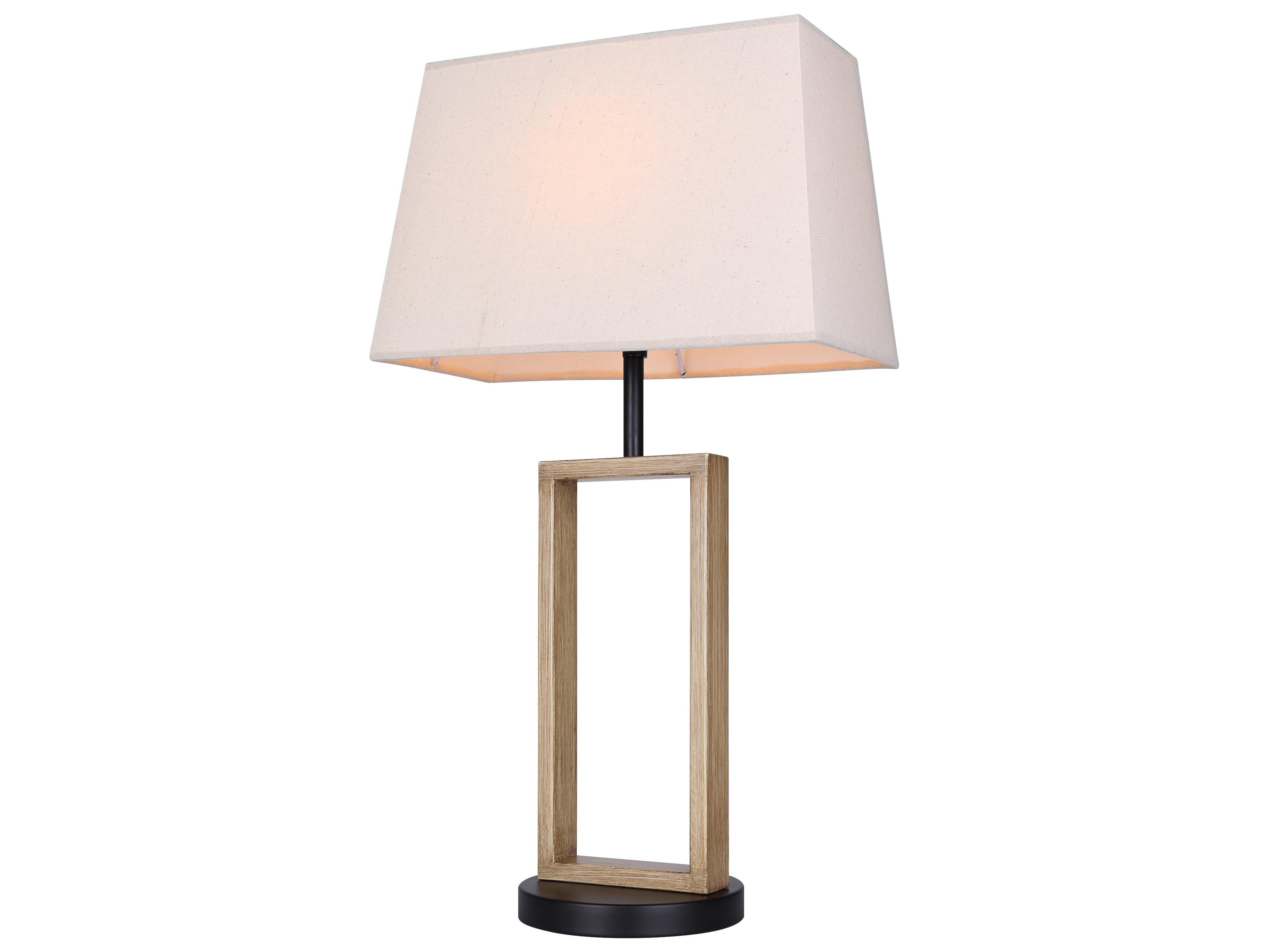 Canarm Burke Black Table Lamp