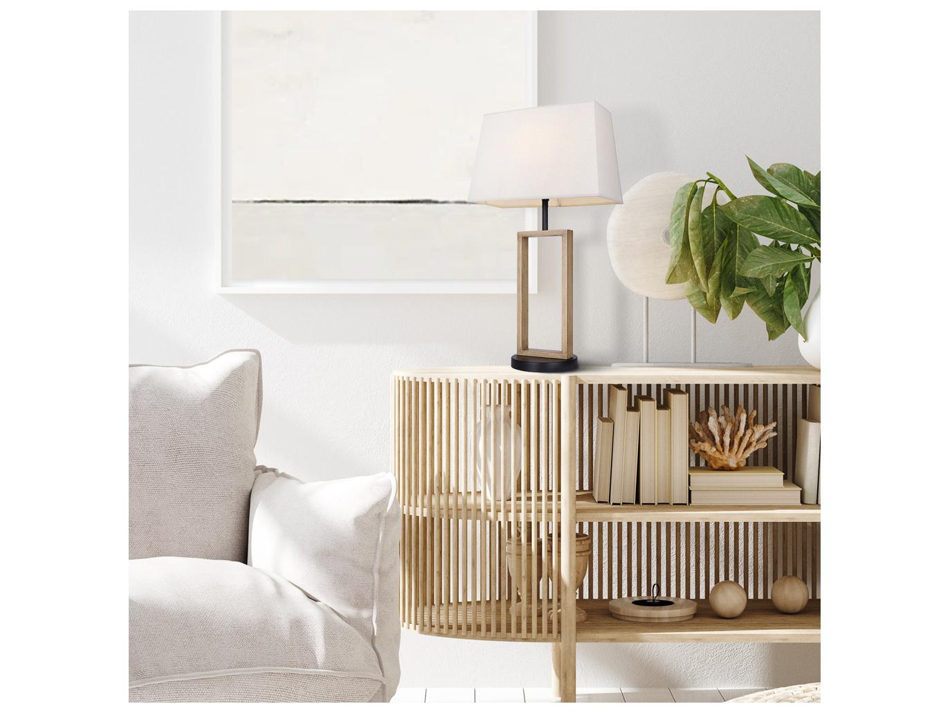 Canarm Burke Black Table Lamp