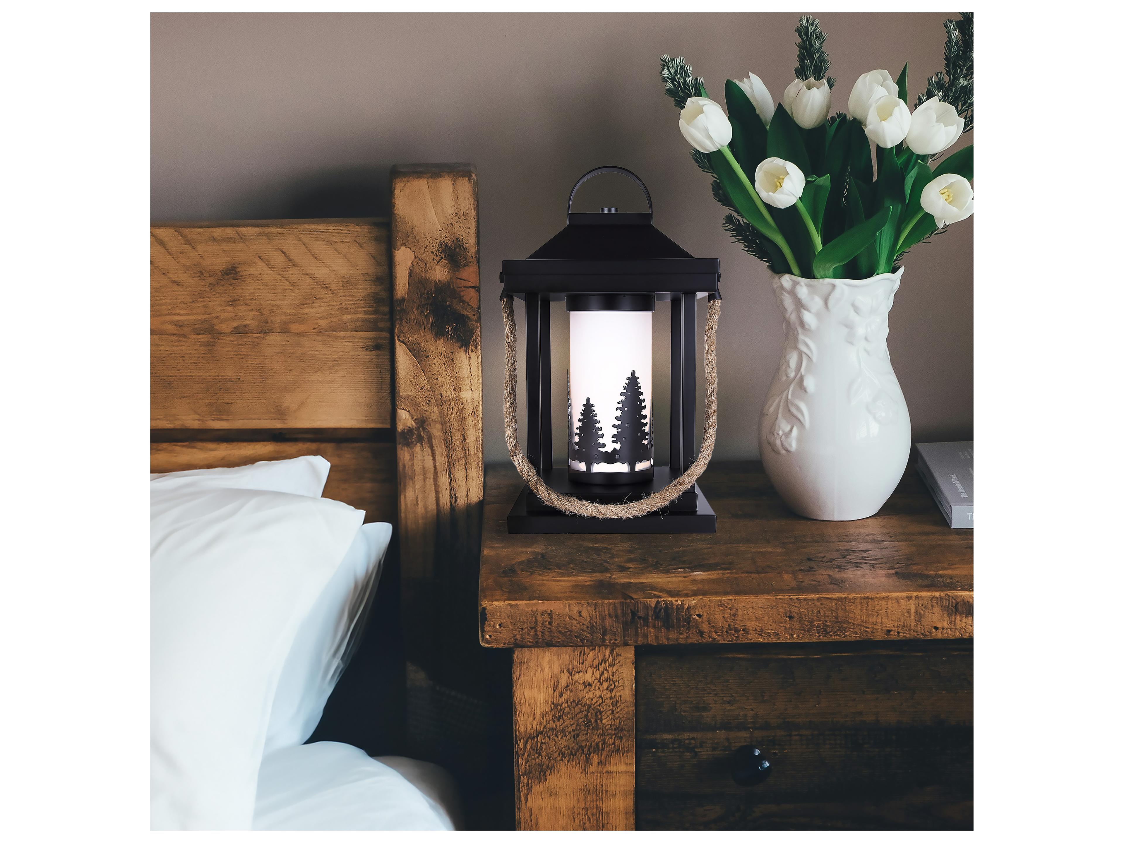 Canarm Collie Black Table Lamp
