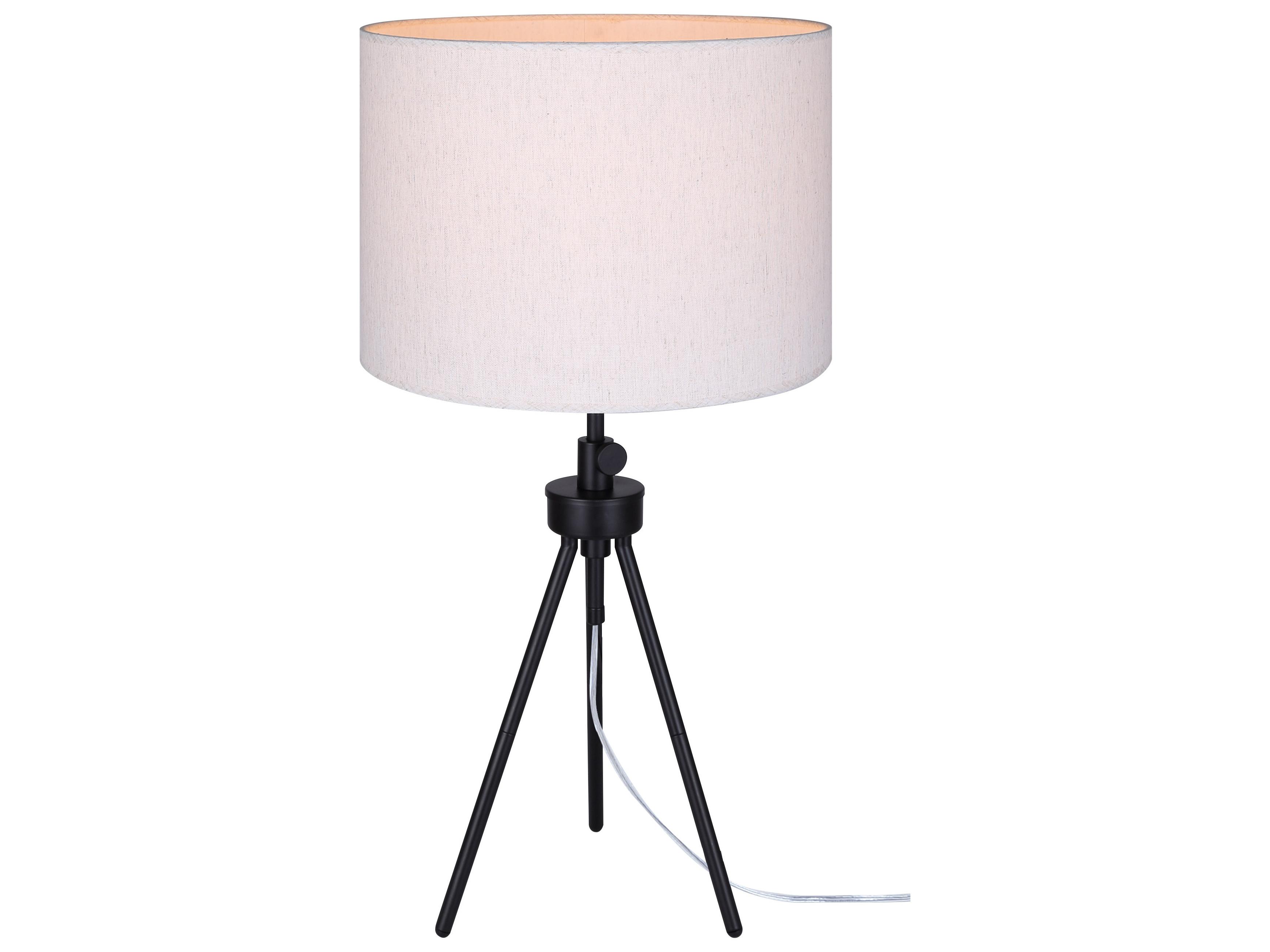 Canarm Holt Black Table Lamp