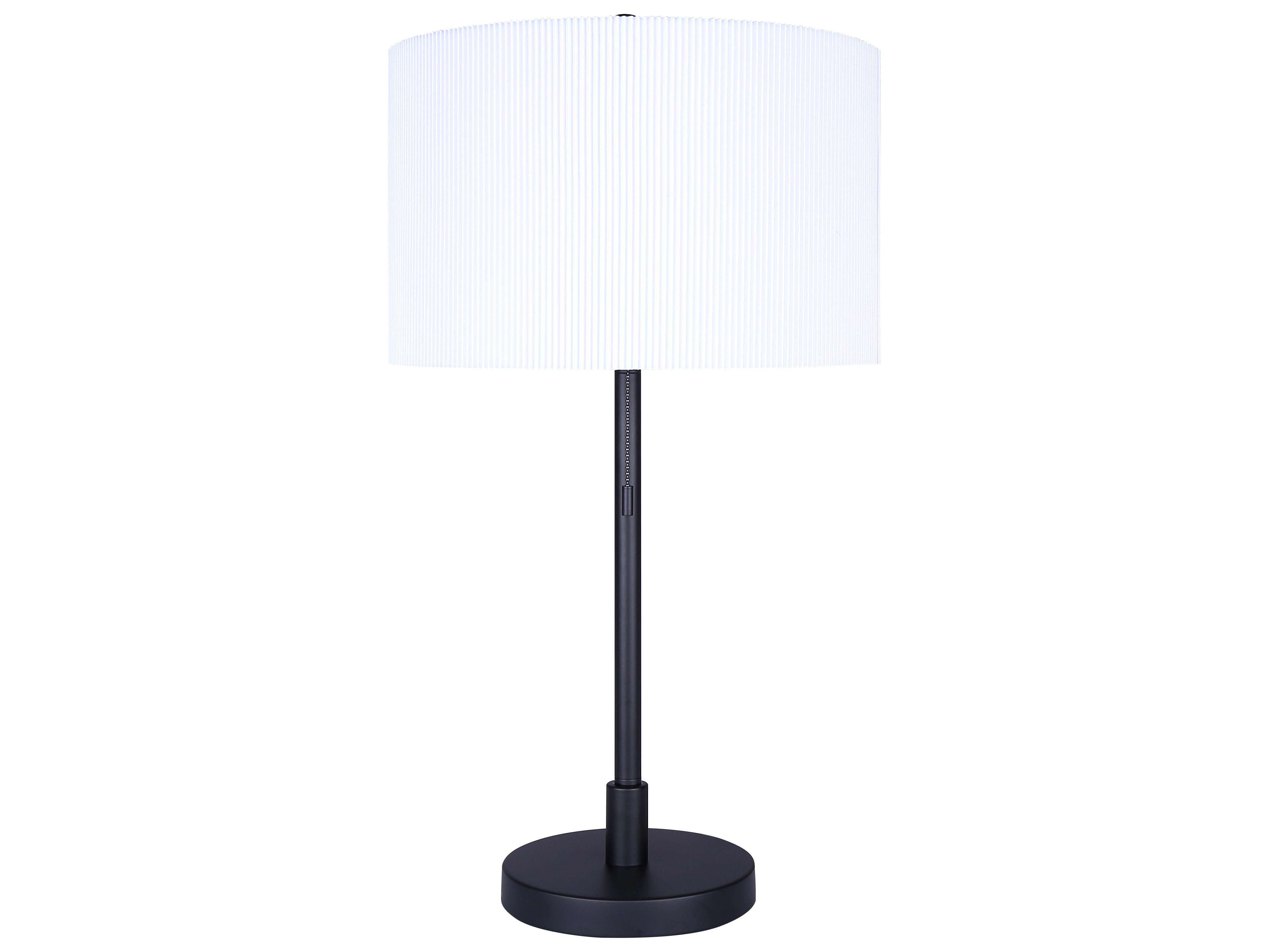 Canarm Carmynn Black Table Lamp