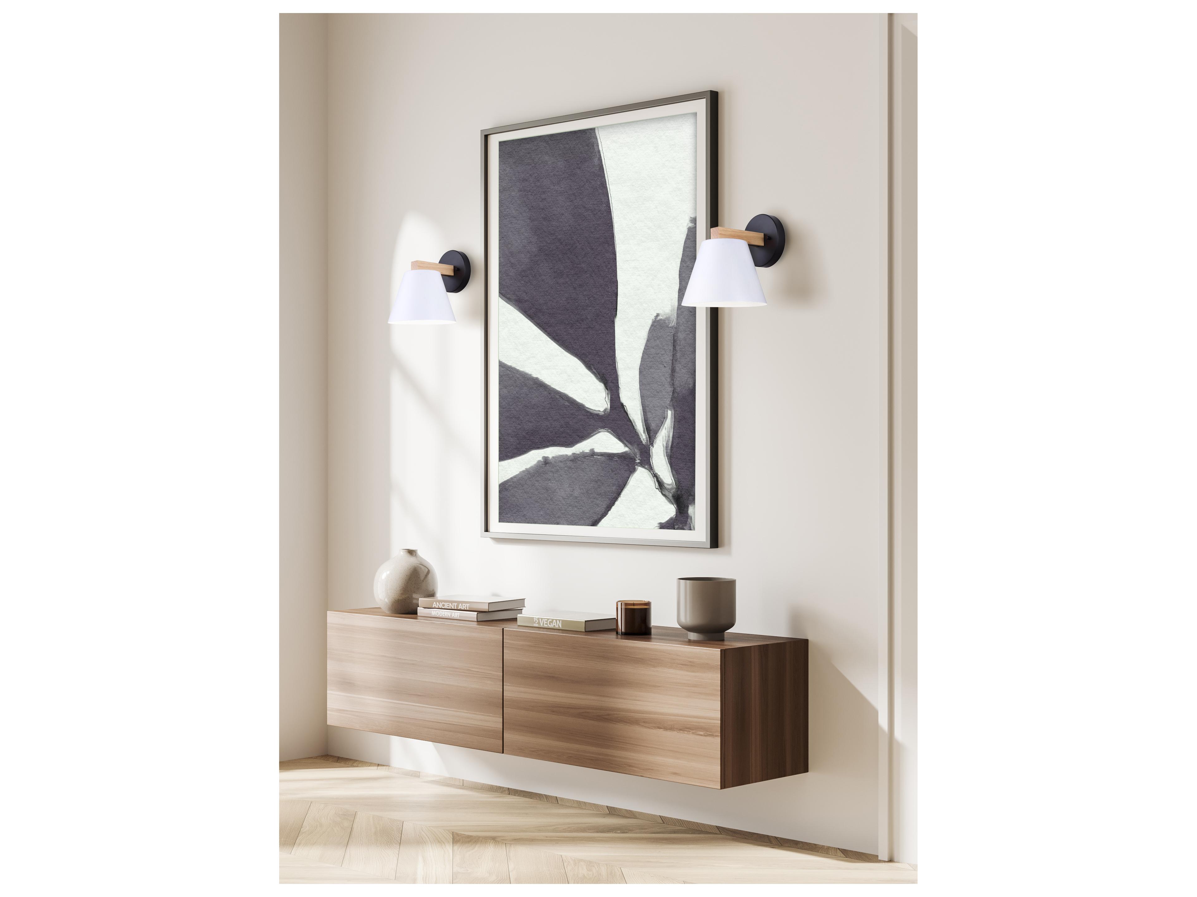 Canarm Harlyn 1 -light White Wall Sconce