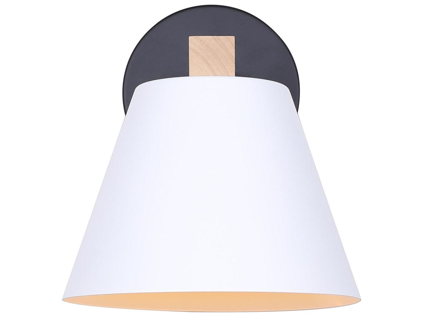 Canarm Harlyn 1 -light White Wall Sconce