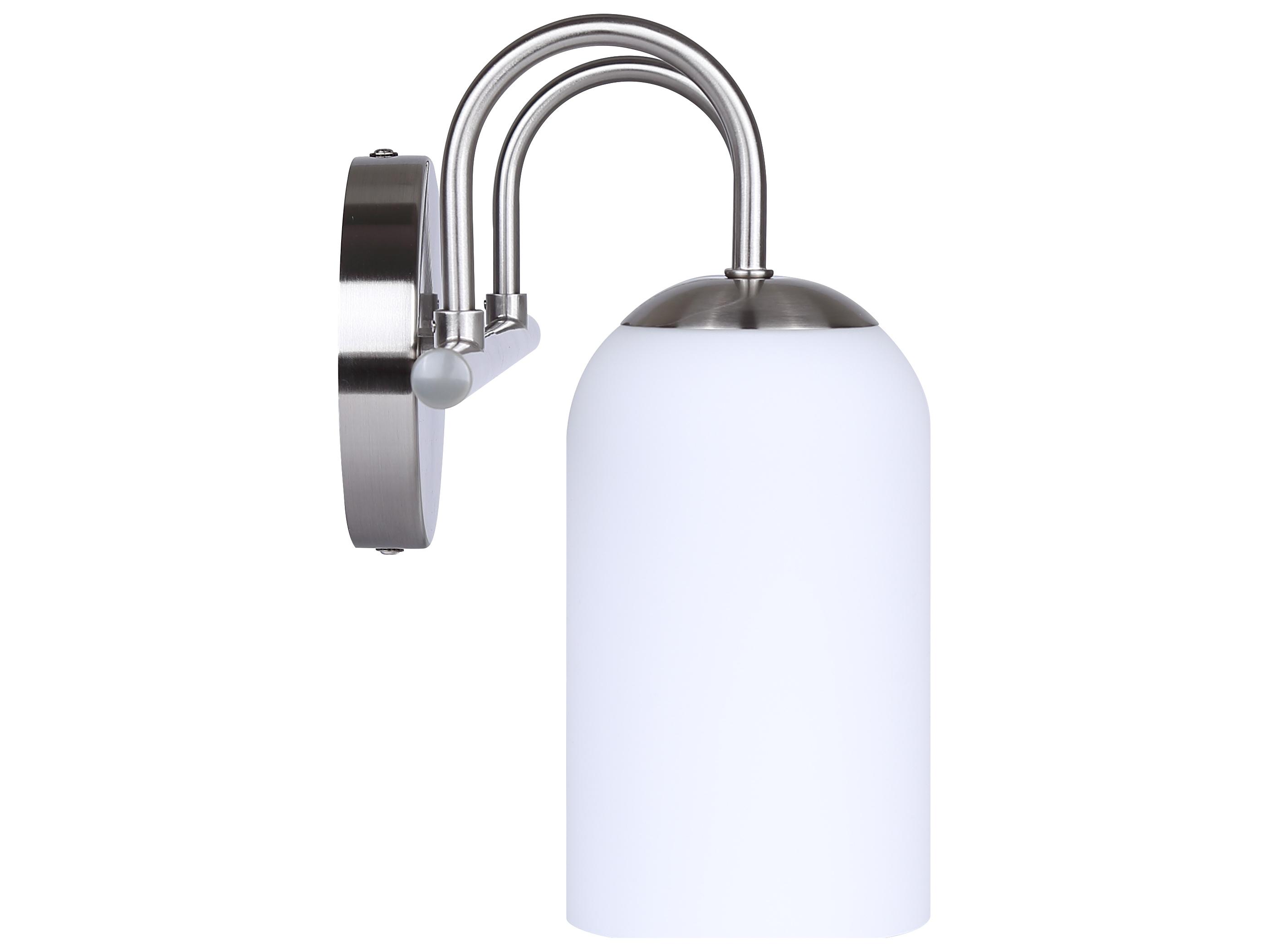 Canarm Novalee 2 -light Nickel Vanity Light