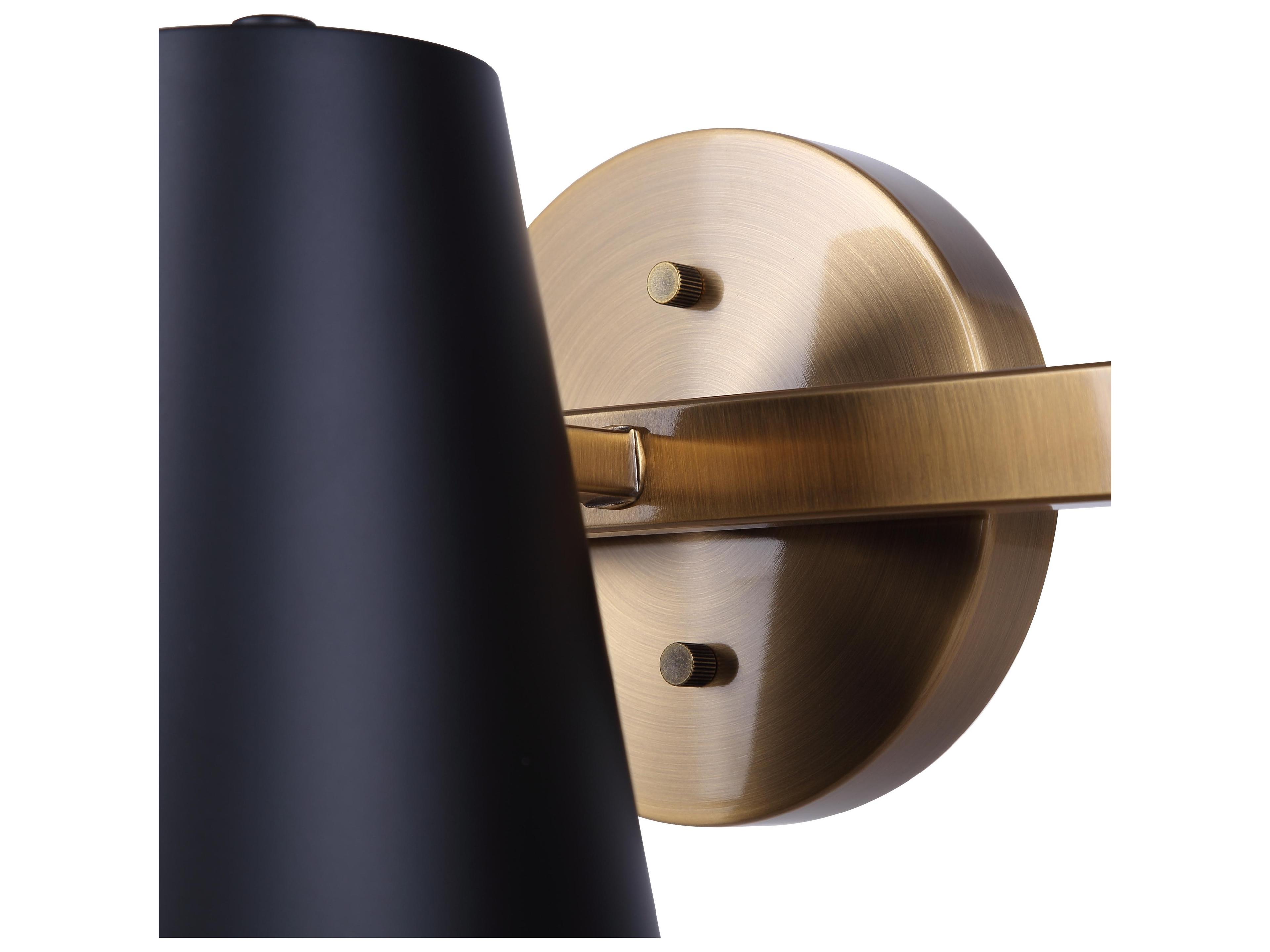 Canarm Harken 3 -light Gold Vanity Light