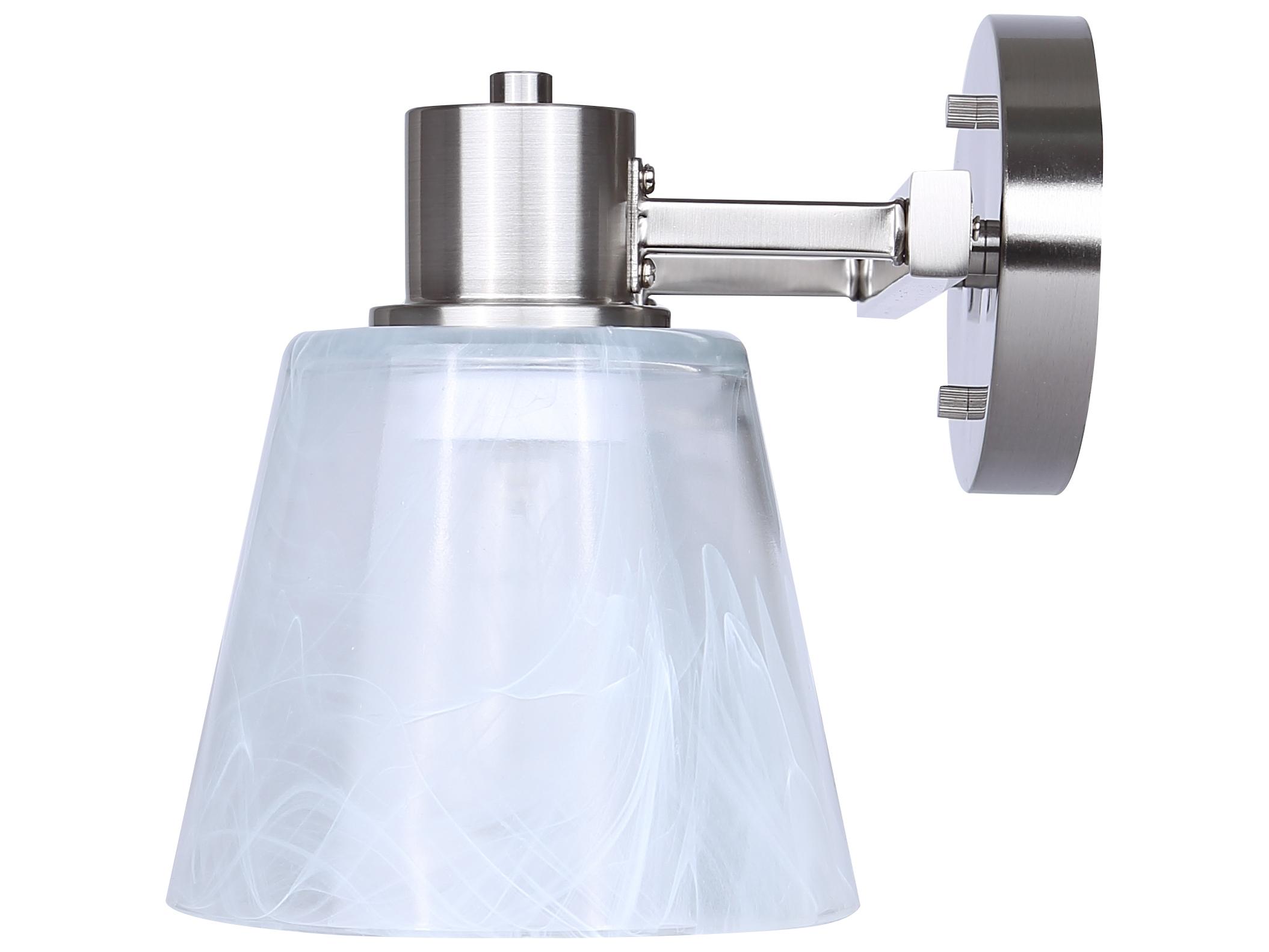 Canarm Luelle 2 -light Nickel Vanity Light