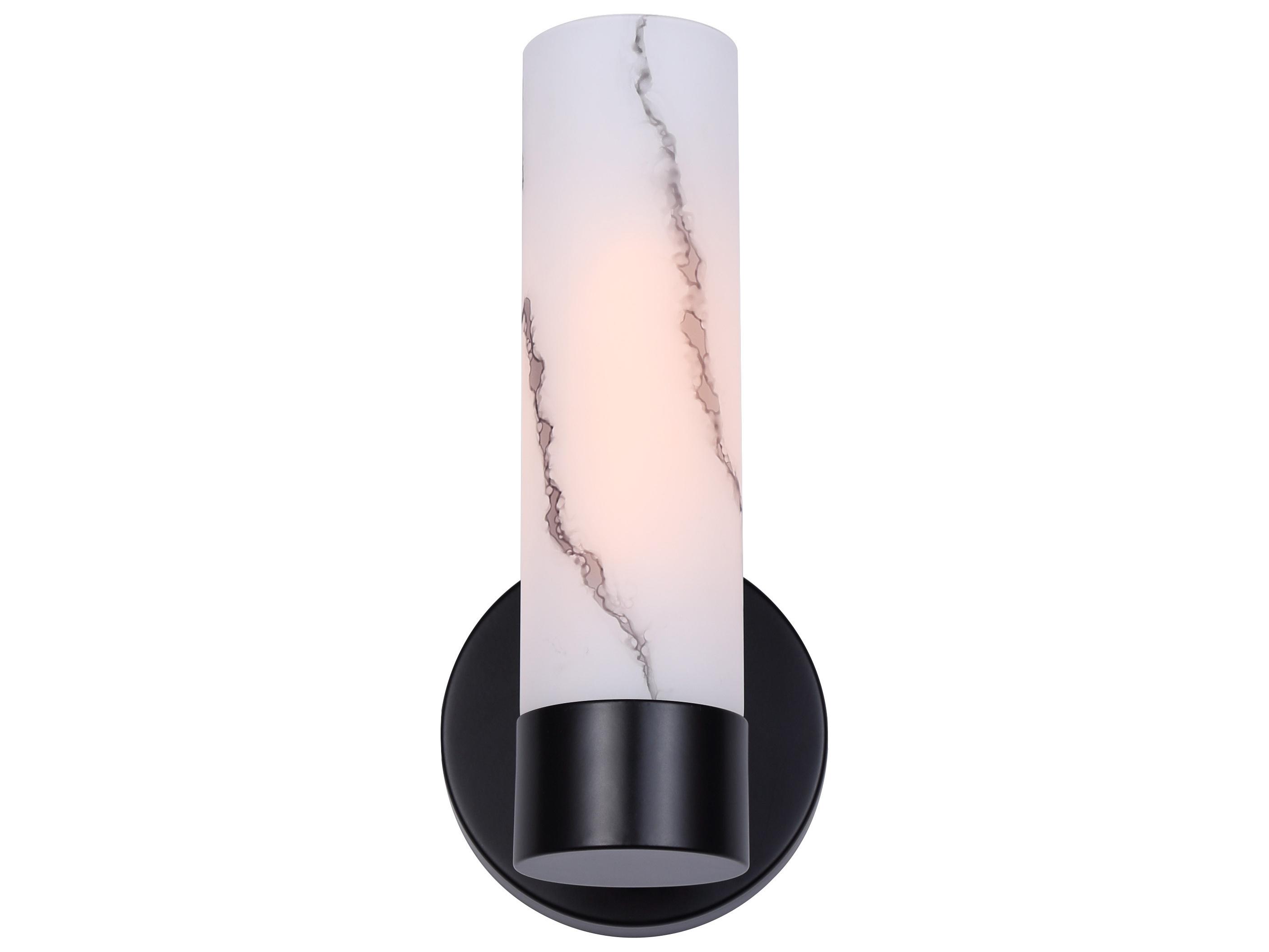 Canarm Kristella 1 -light Black Wall Sconce
