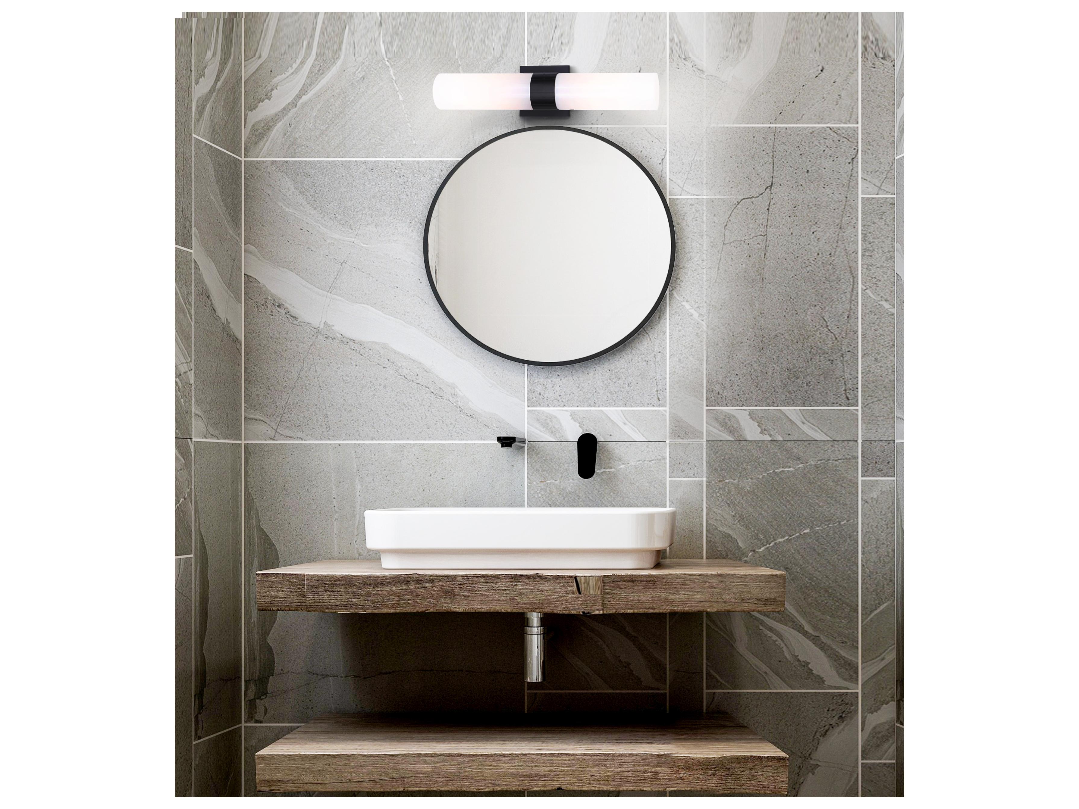 Canarm Maxine 2 -light Black Wall Sconce