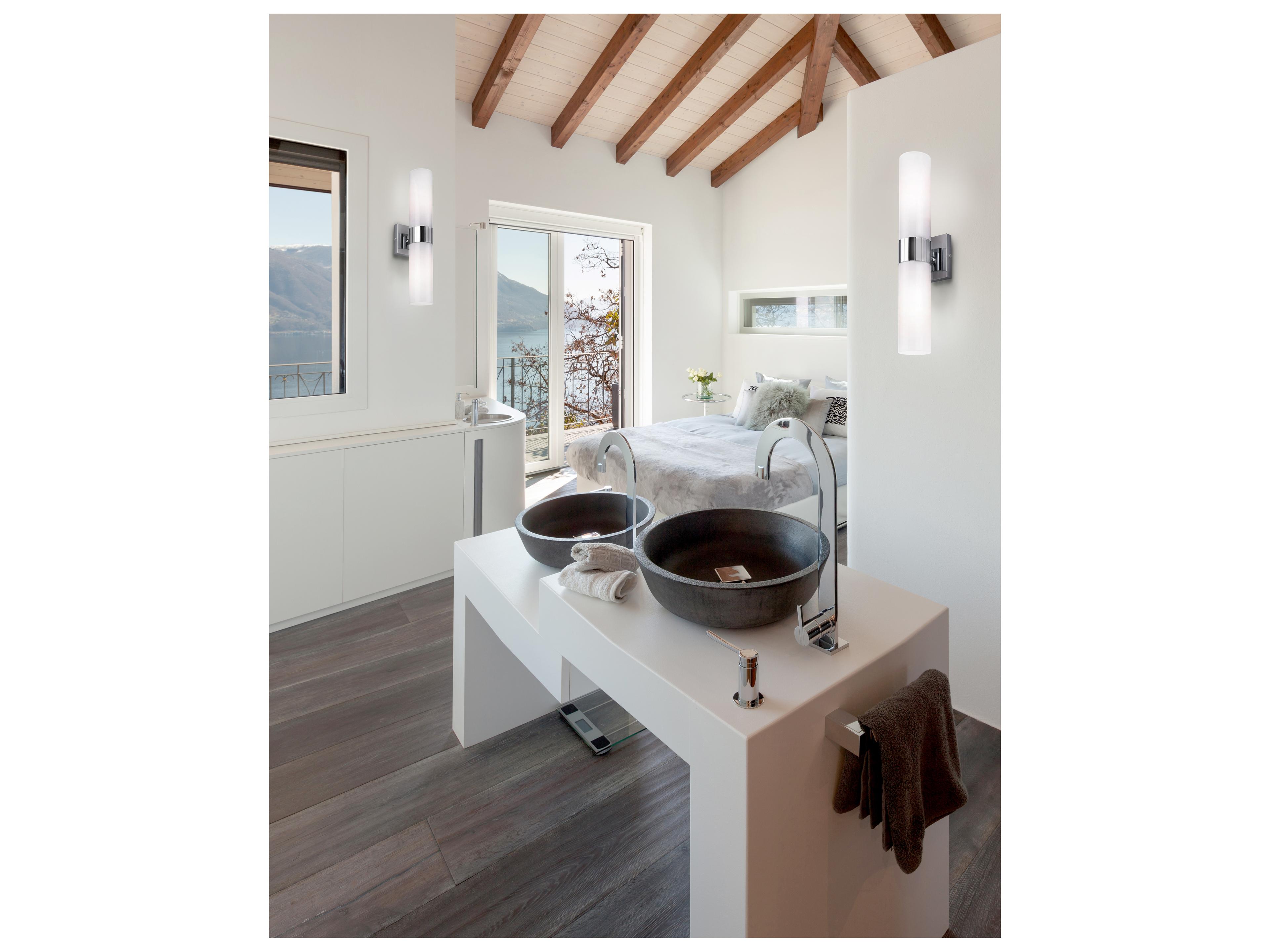 Canarm Maxine 2 -light Chrome Wall Sconce