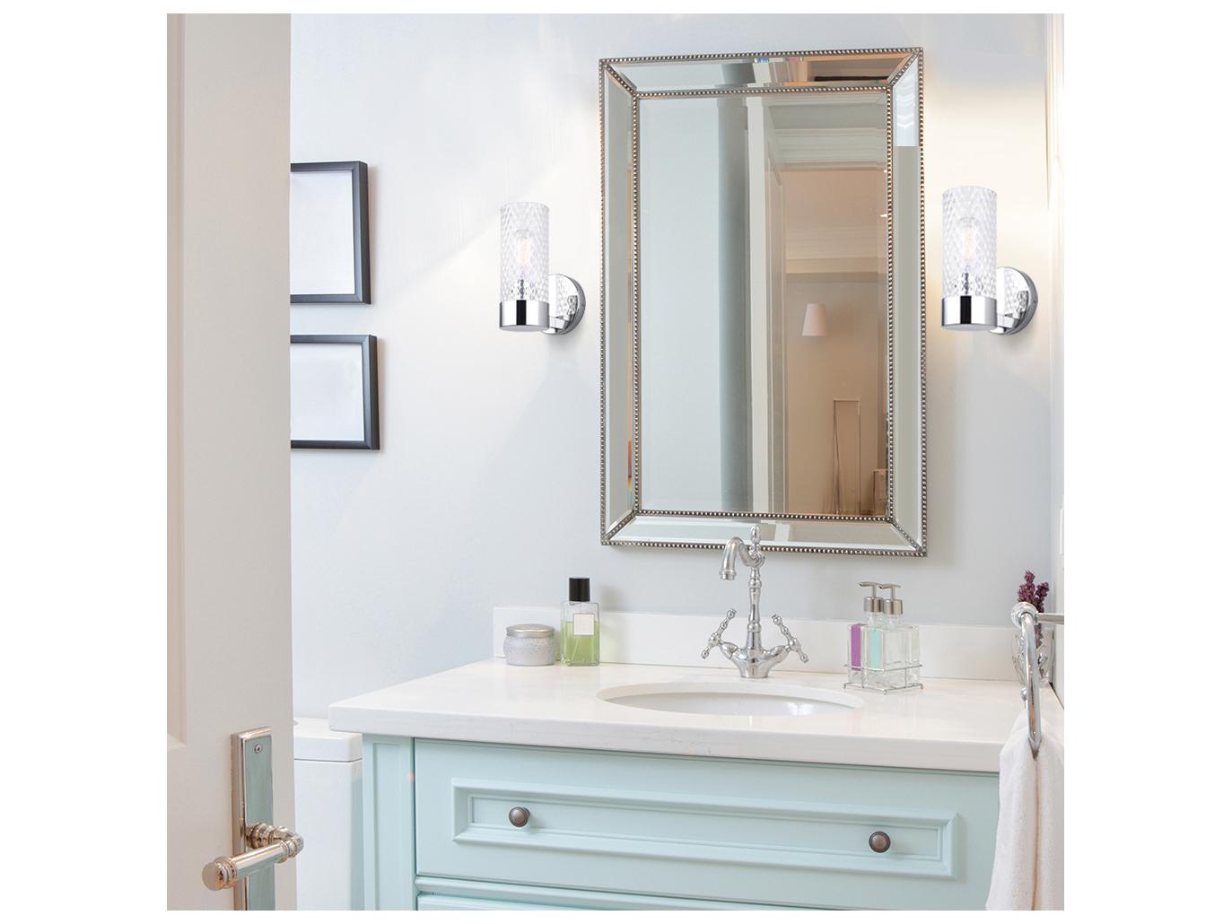 Canarm Eden 1 -light Chrome Wall Sconce