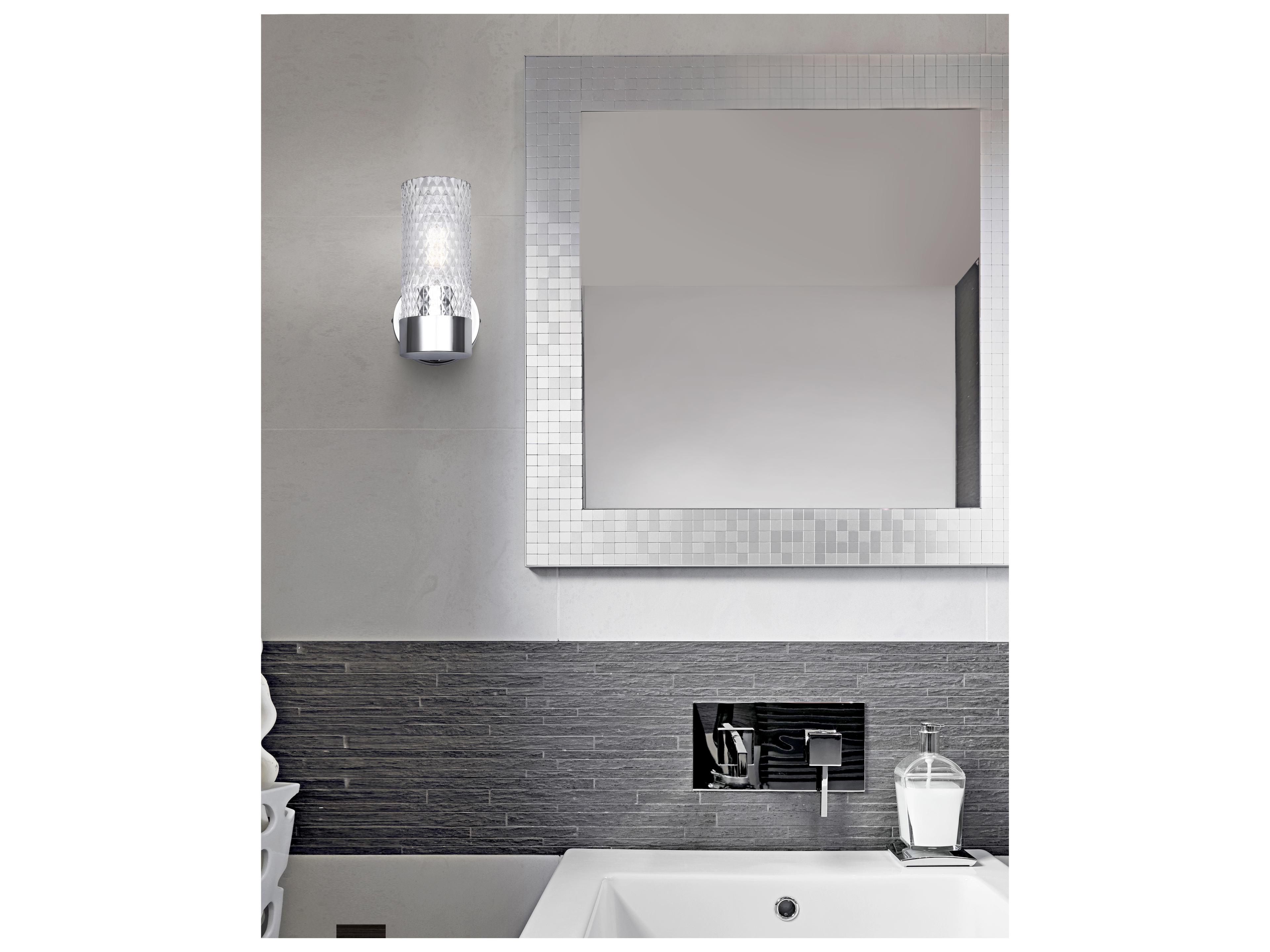 Canarm Eden 1 -light Chrome Wall Sconce
