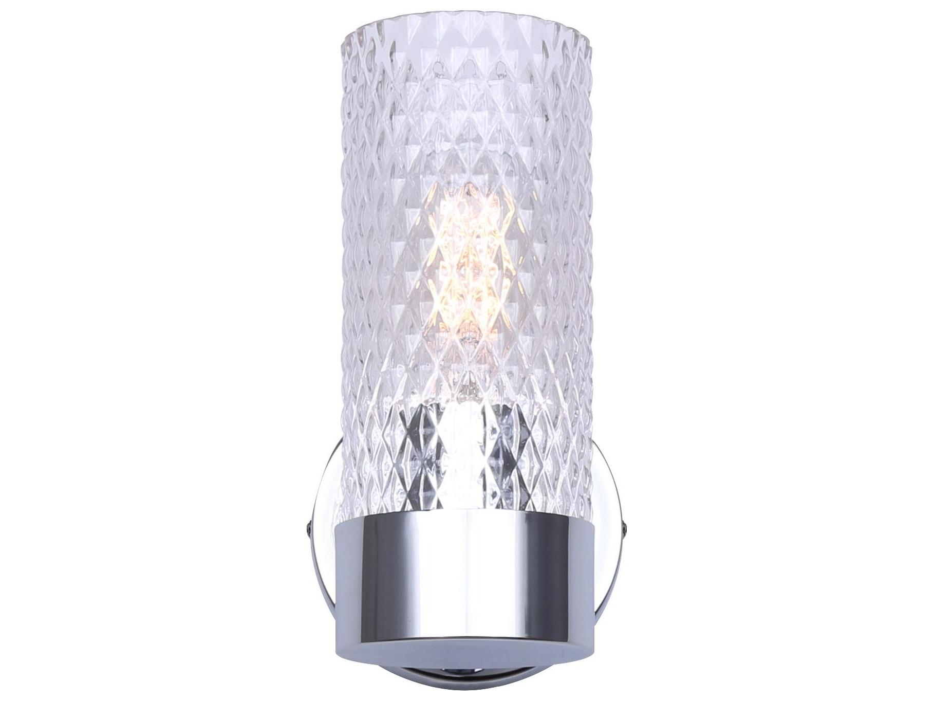 Canarm Eden 1 -light Chrome Wall Sconce