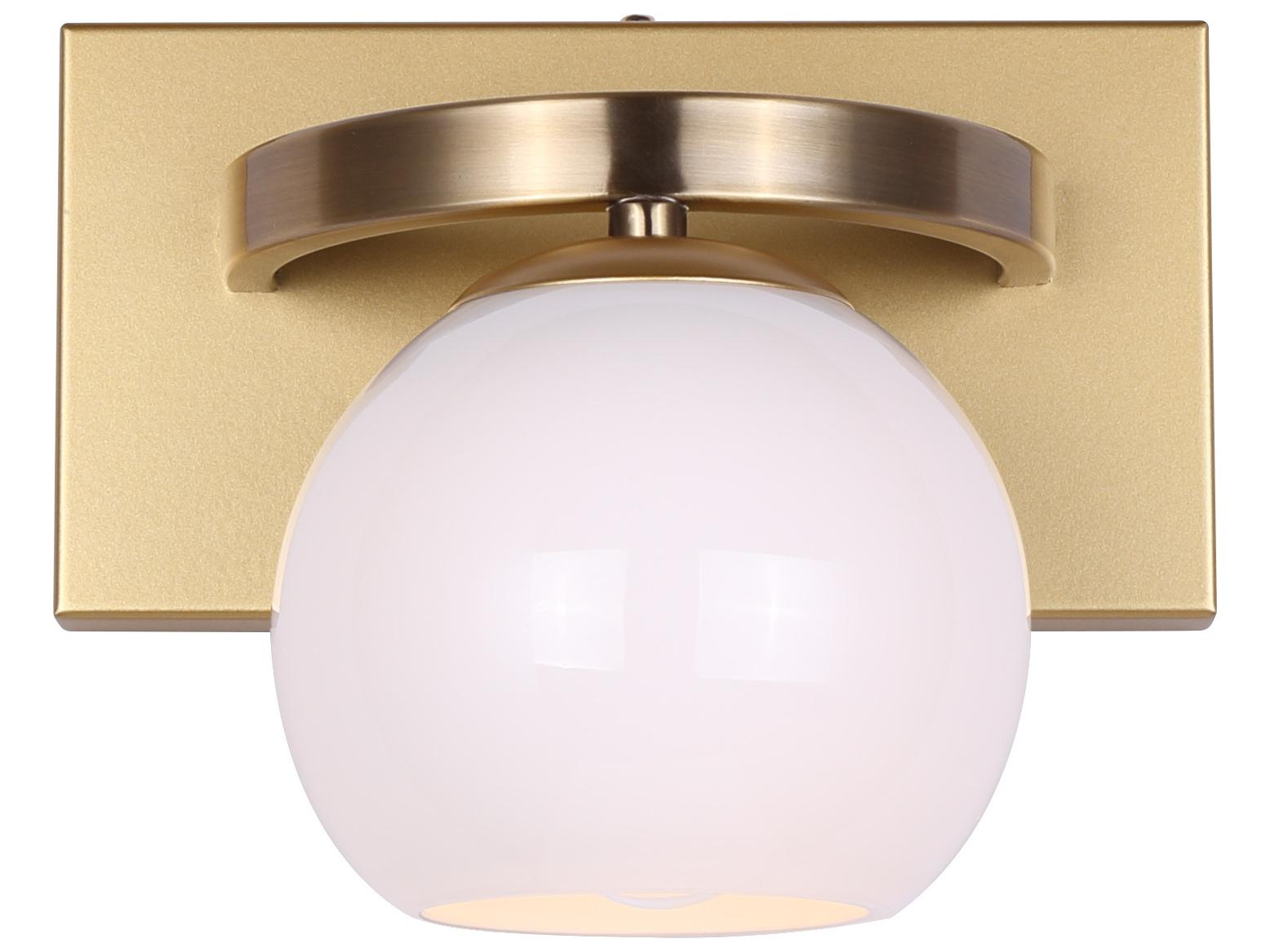 Canarm Monroe 1 -light Gold Wall Sconce