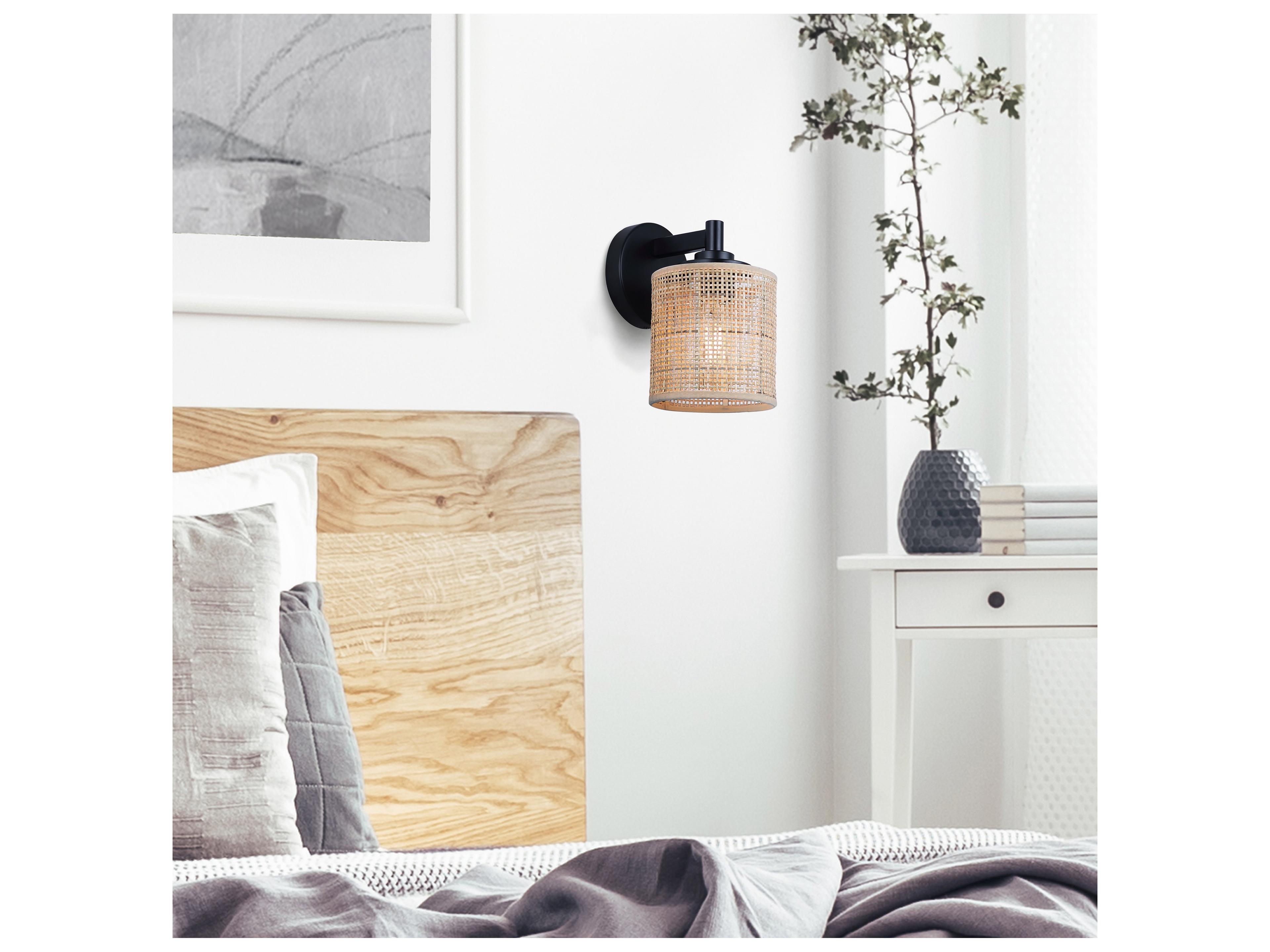 Canarm Meadow 1 -light Black Vanity Light