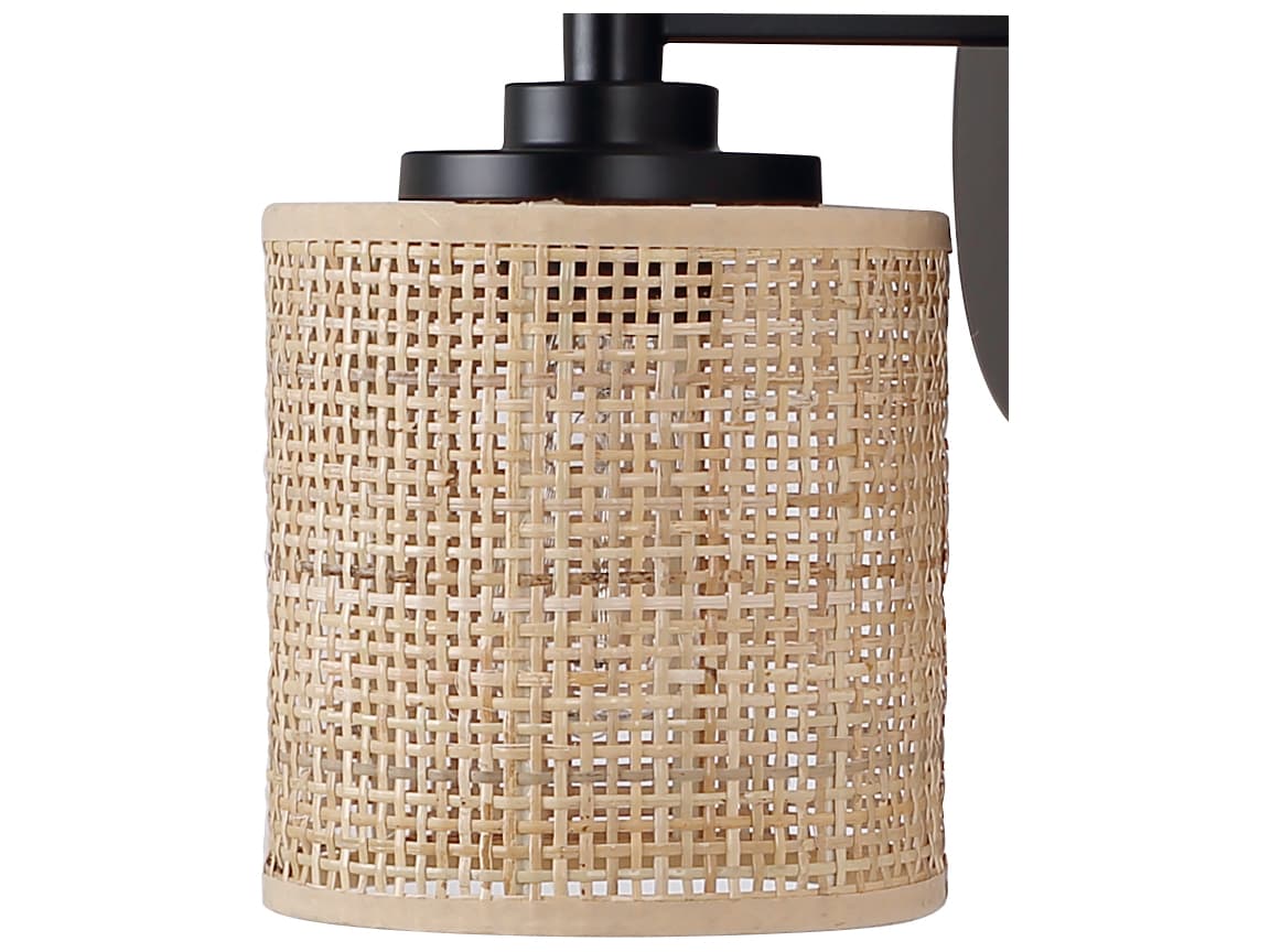 Canarm Meadow 1 -light Black Vanity Light