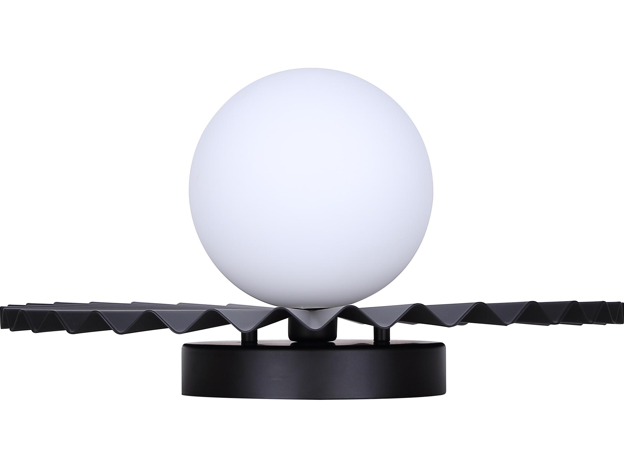 Canarm Payton 1 -light Black Vanity Light