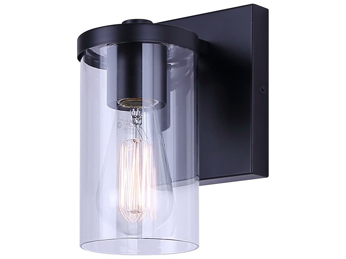 Canarm Britton 1 -light Black Vanity Light