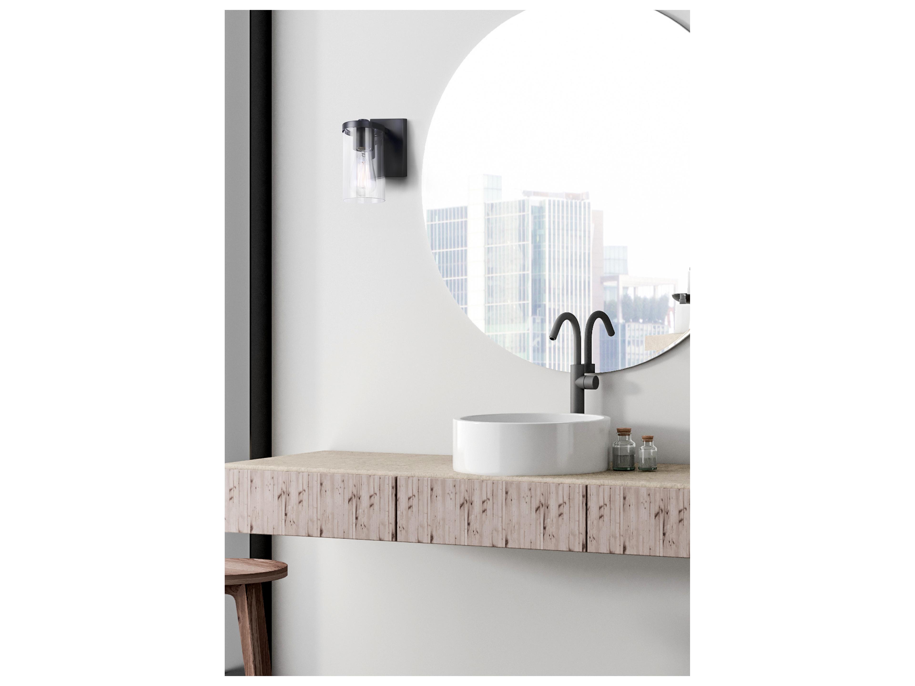 Canarm Britton 1 -light Black Vanity Light