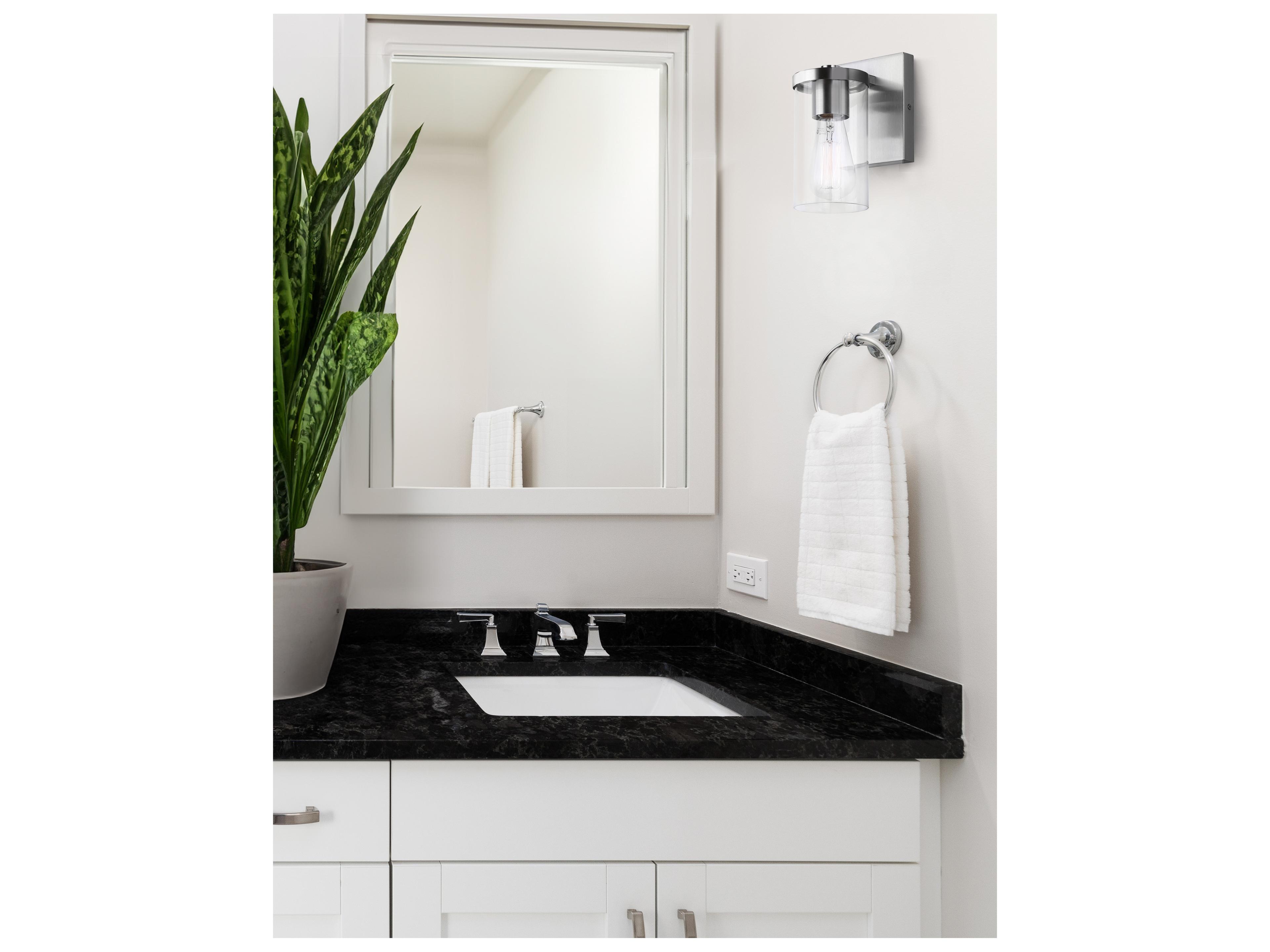 Canarm Britton 1 -light Nickel Vanity Light