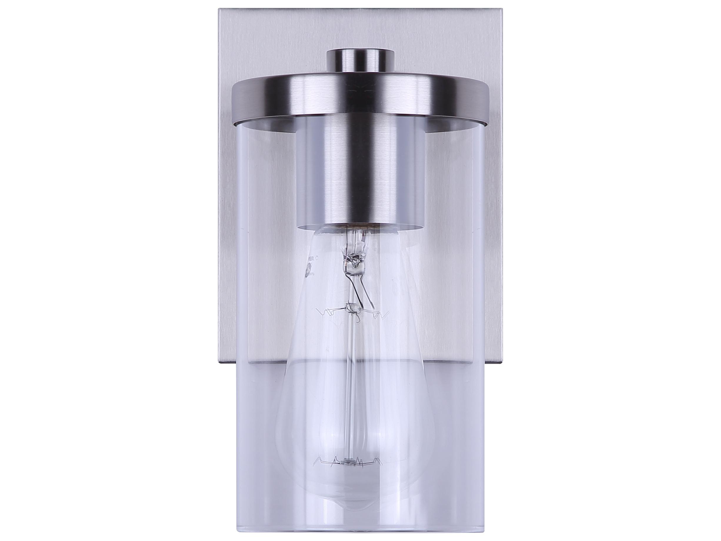 Canarm Britton 1 -light Nickel Vanity Light