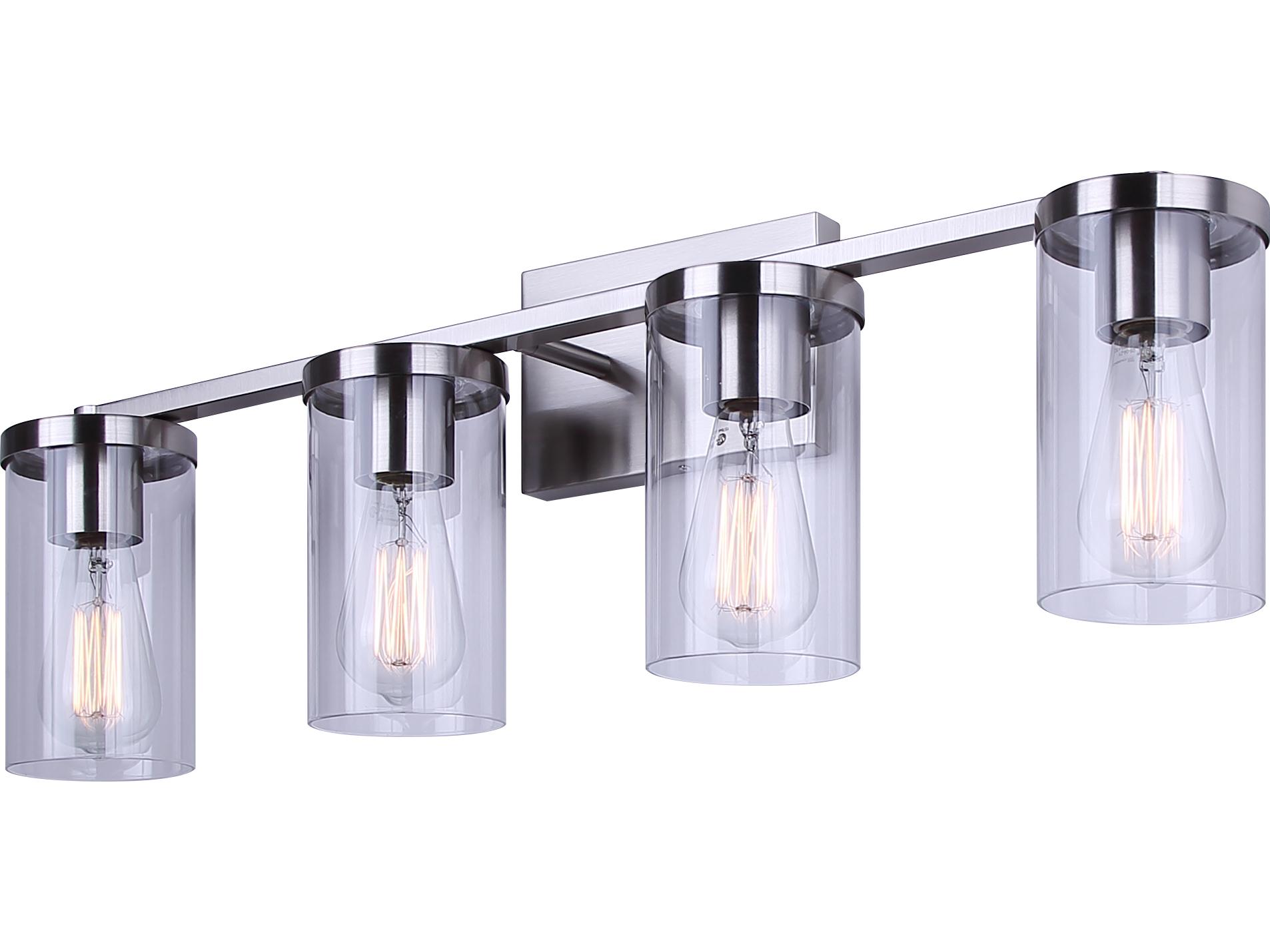 Canarm Britton 4 -light Nickel Vanity Light