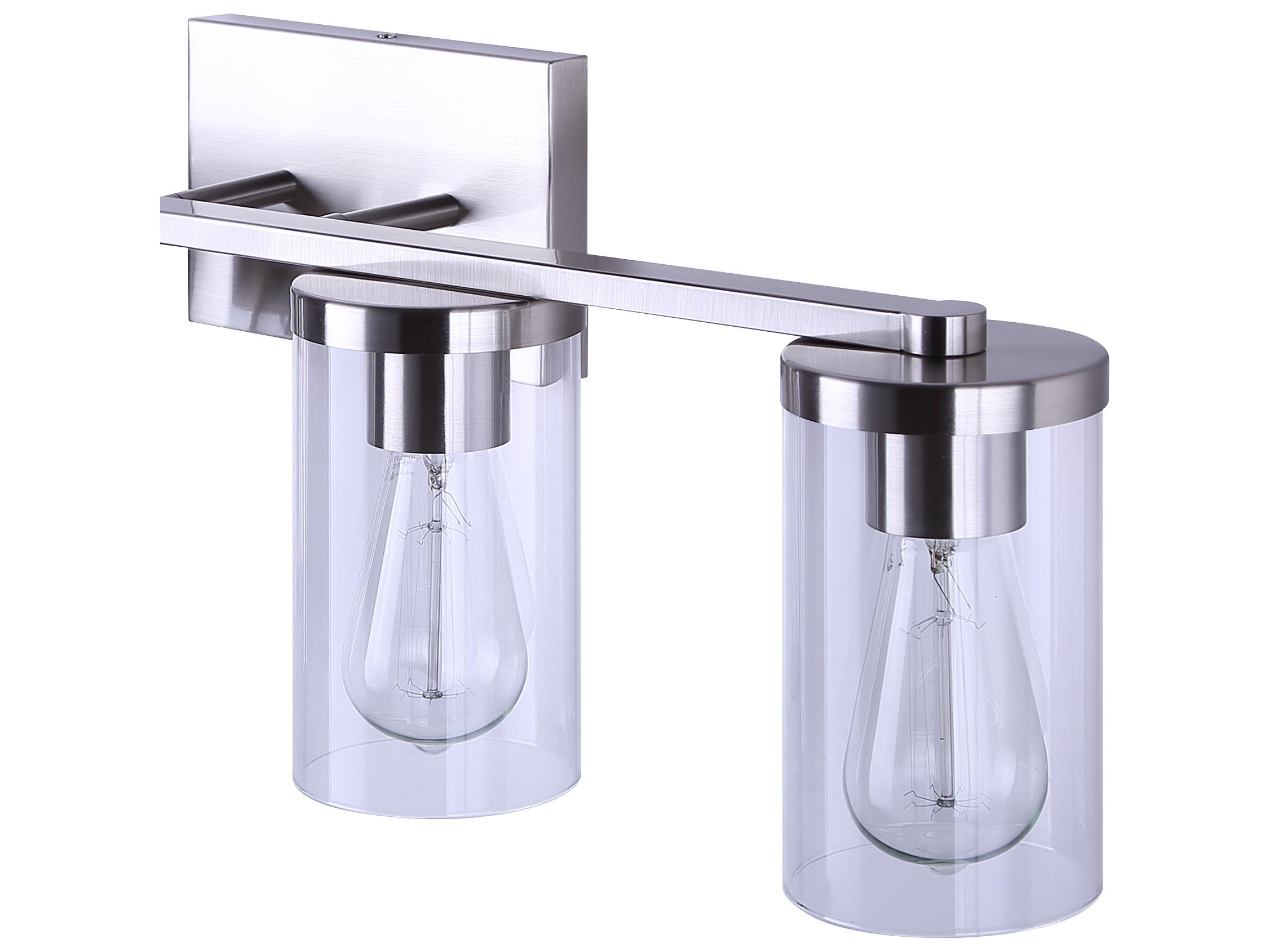 Canarm Britton 4 -light Nickel Vanity Light