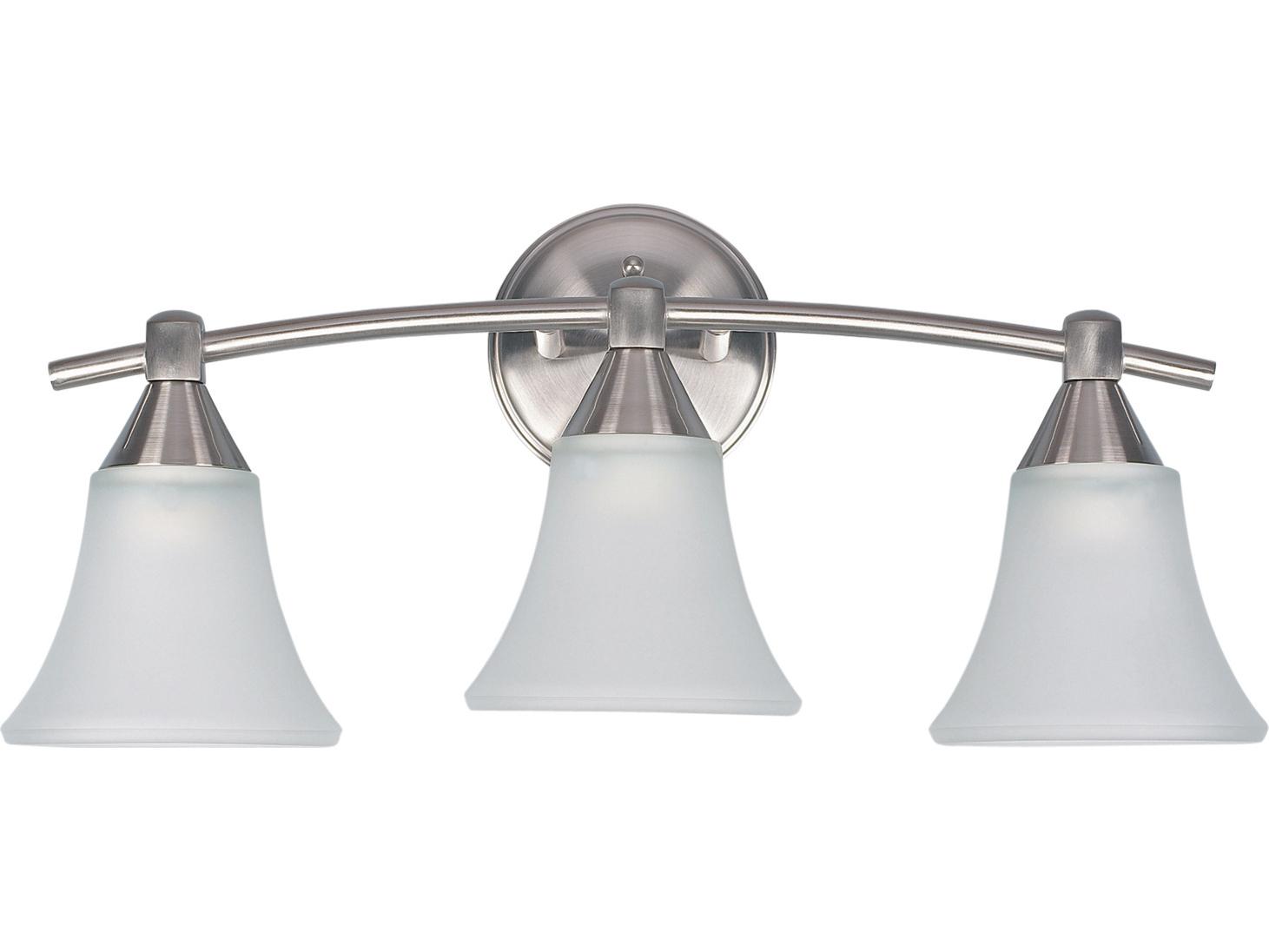Canarm Grace 3 -light Pewter Vanity Light