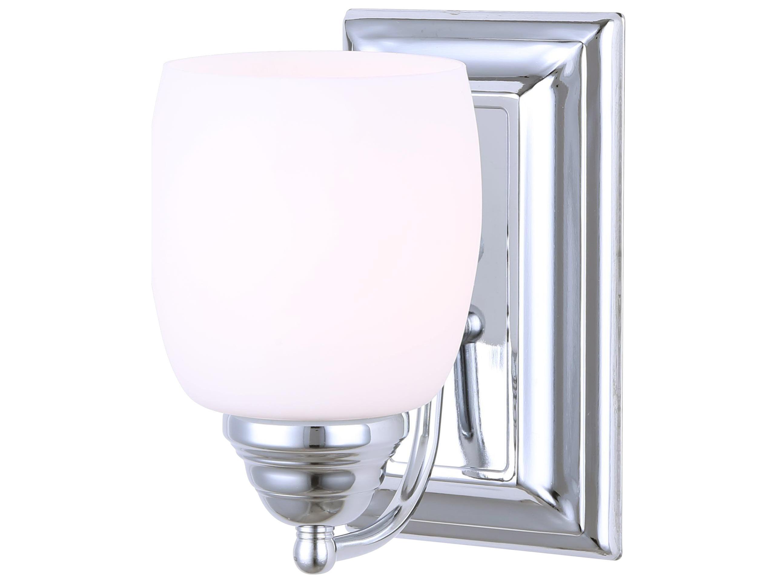 Canarm Griffin 1 -light Chrome Vanity Light