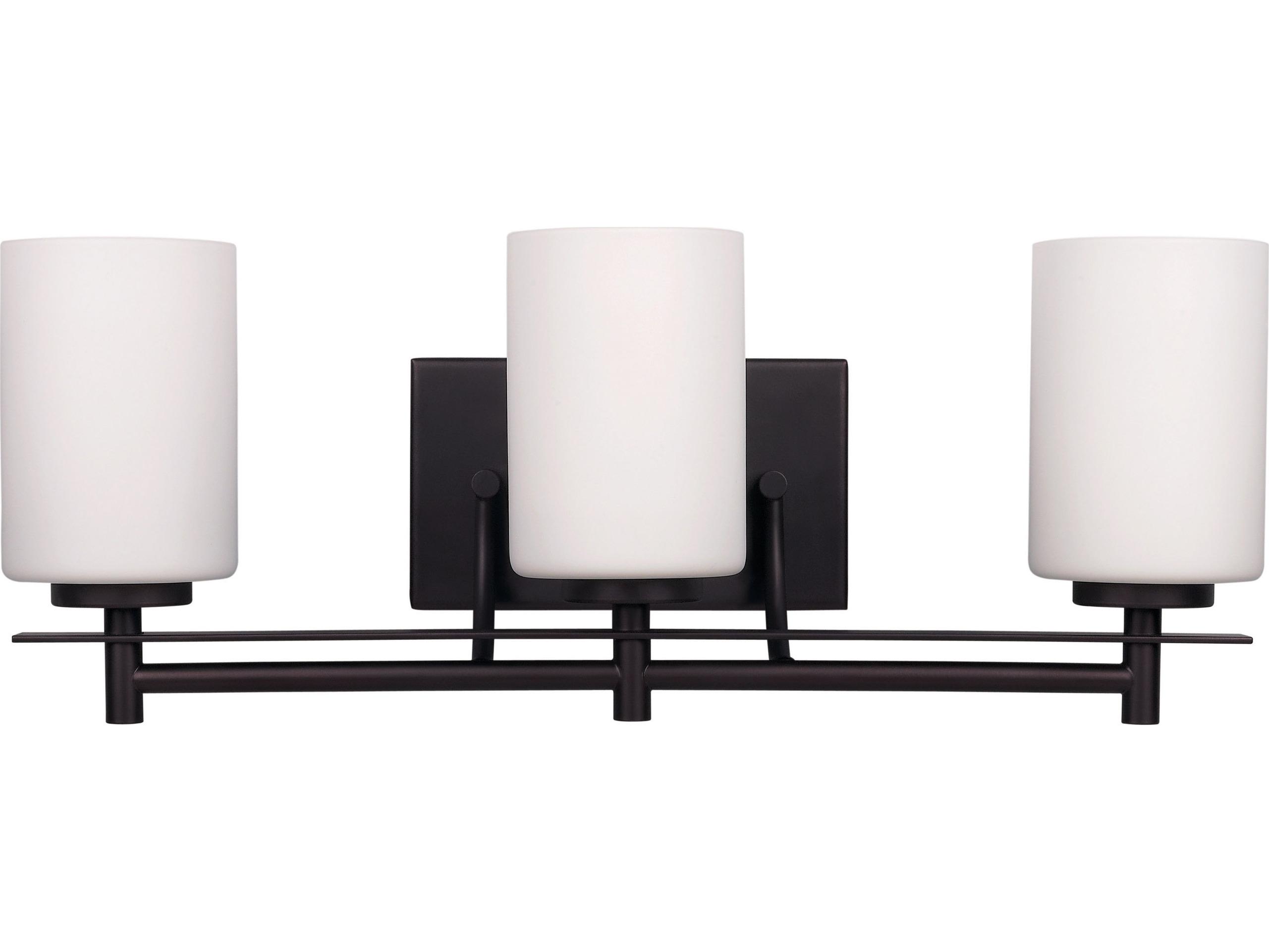 Canarm Carlton 3 -light Bronze Vanity Light