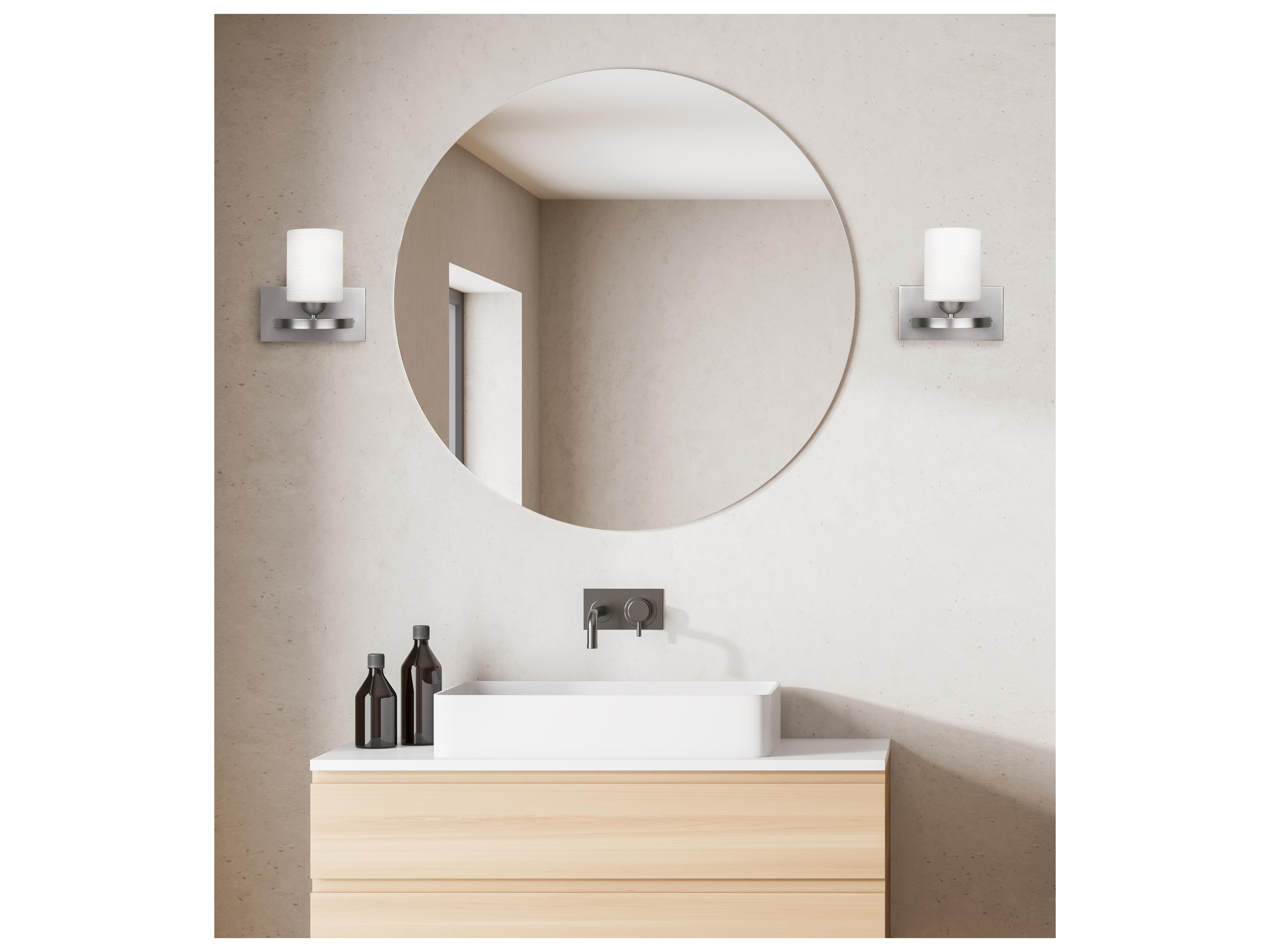 Canarm Hampton 1 -light Pewter Vanity Light