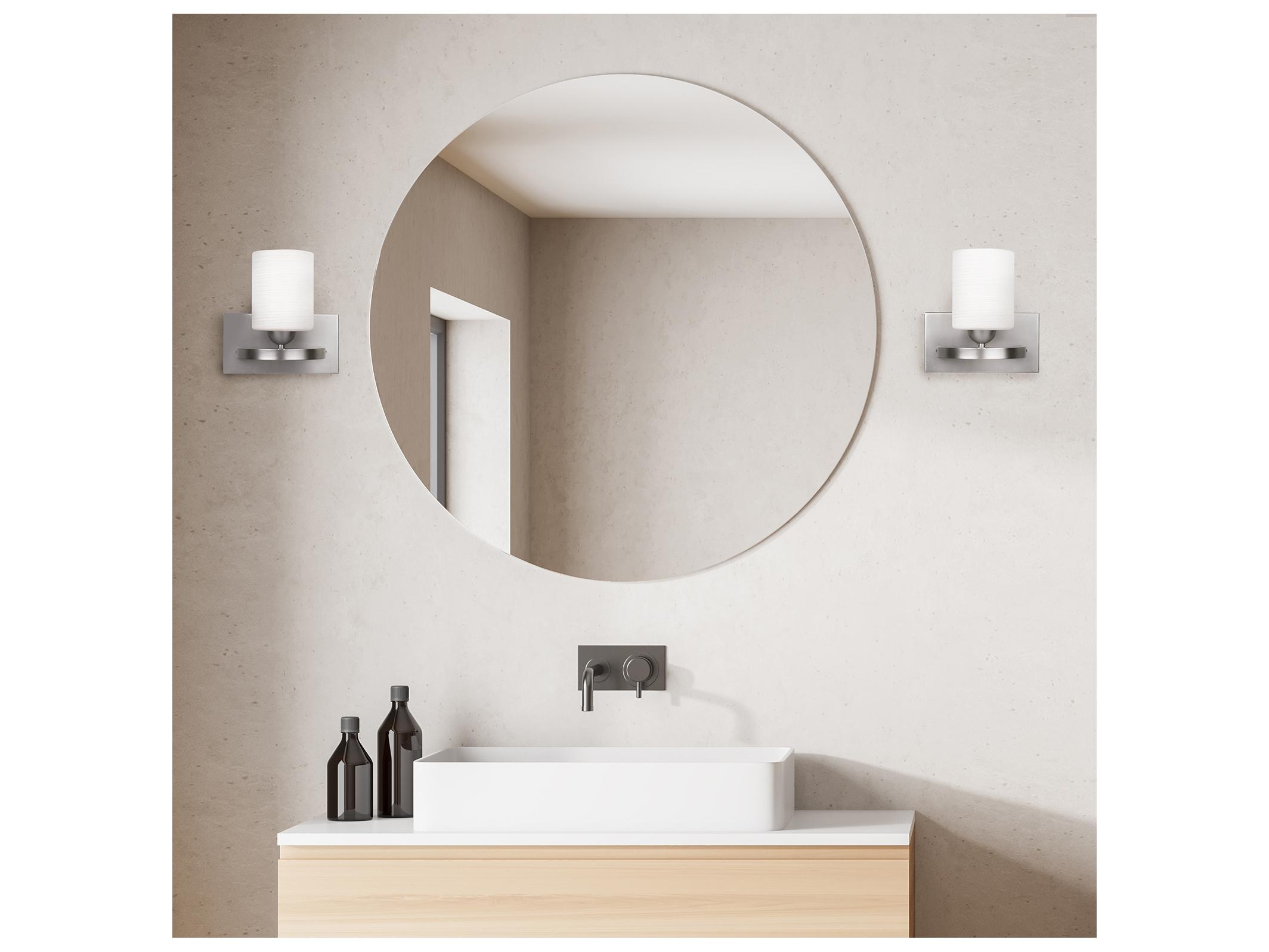 Canarm Hampton 1 -light Pewter Vanity Light