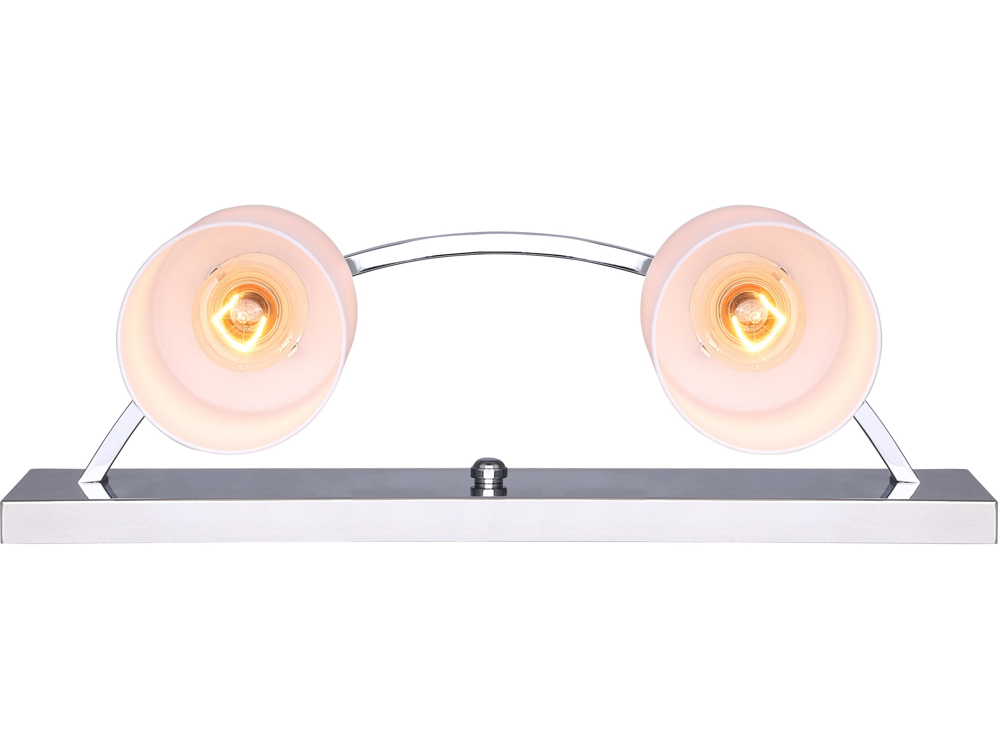 Canarm Hampton 2 -light Chrome Vanity Light