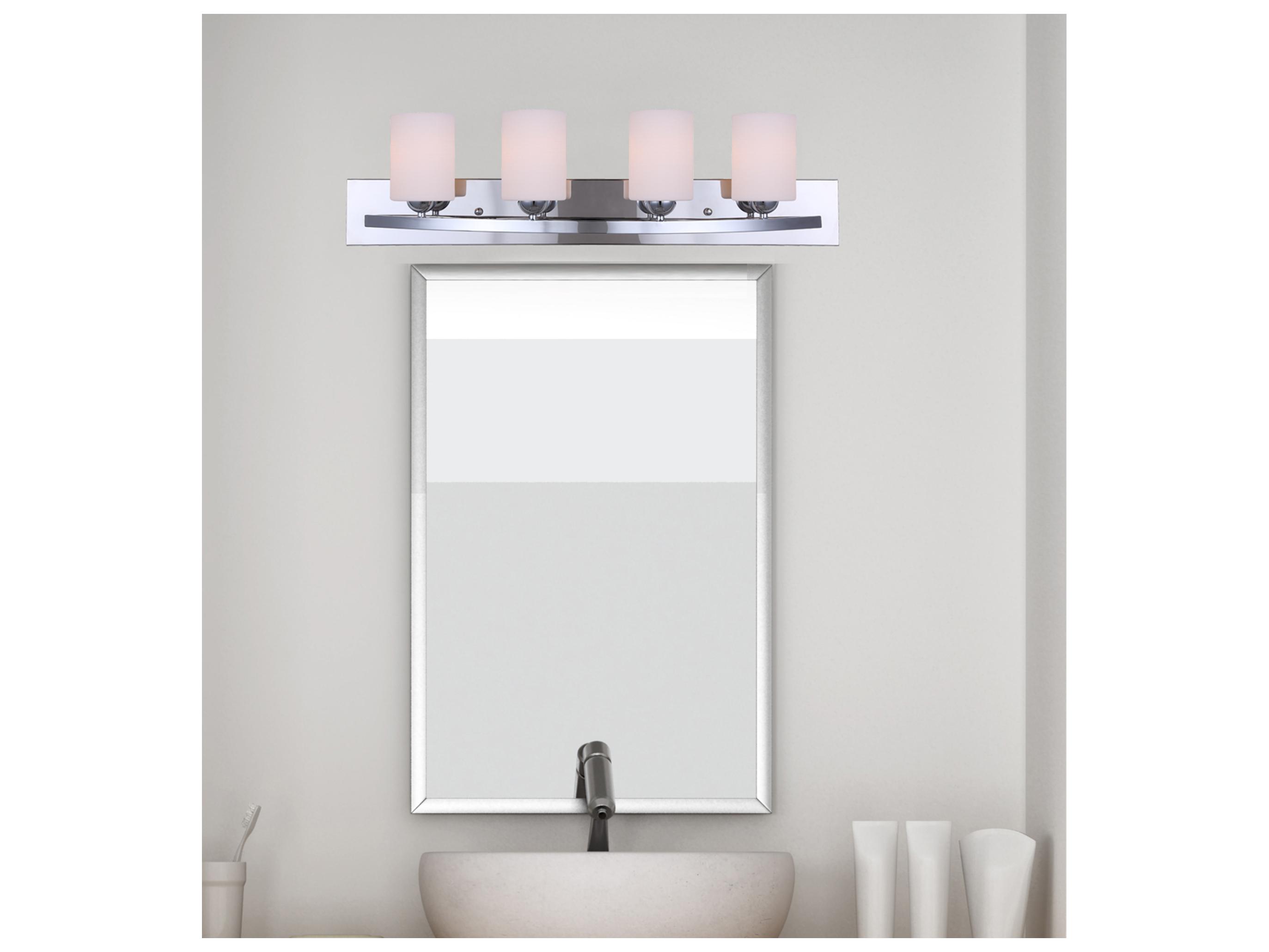 Canarm Hampton 4 -light Chrome Vanity Light