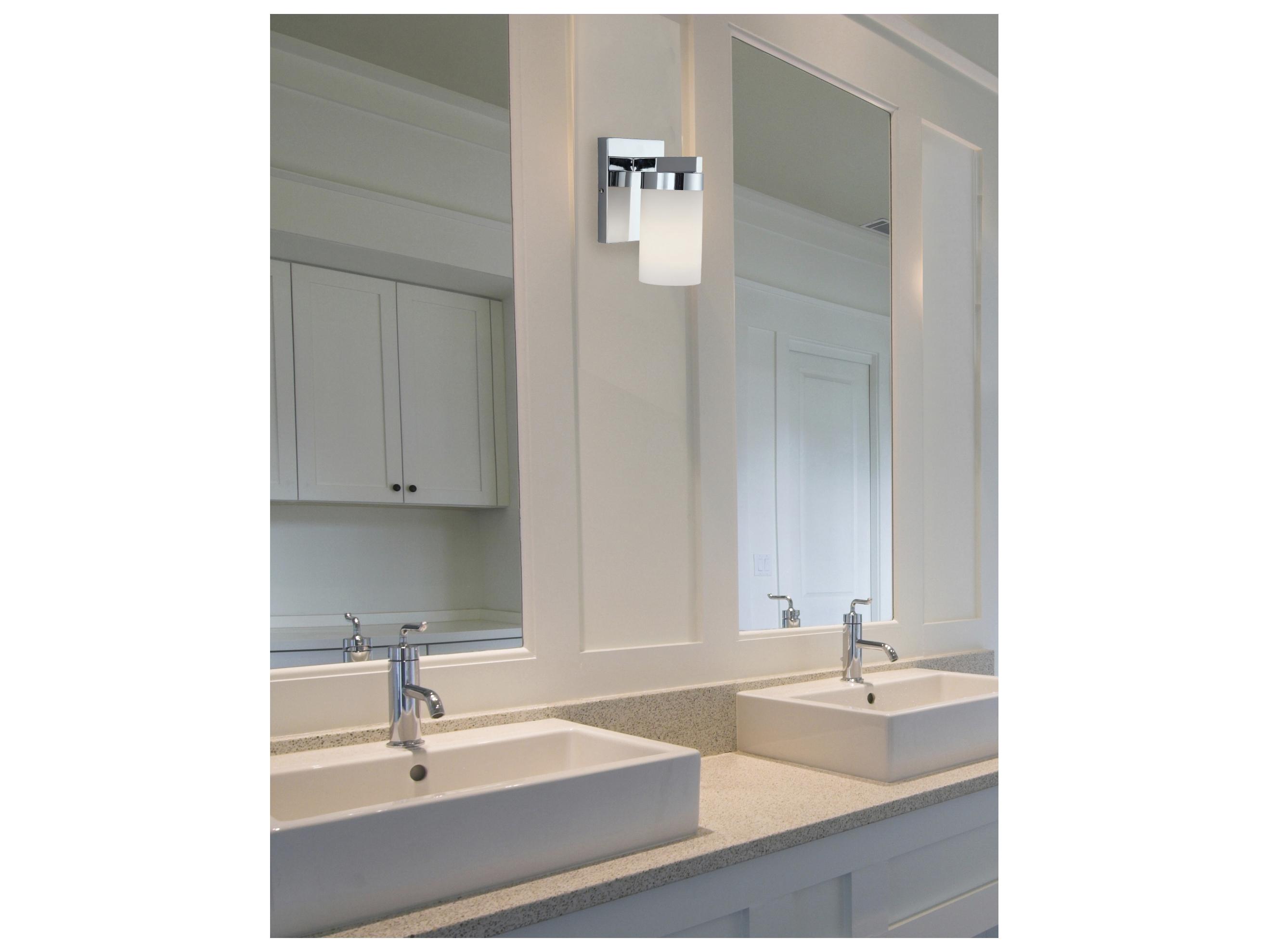 Canarm Milo 1 -light Chrome Vanity Light