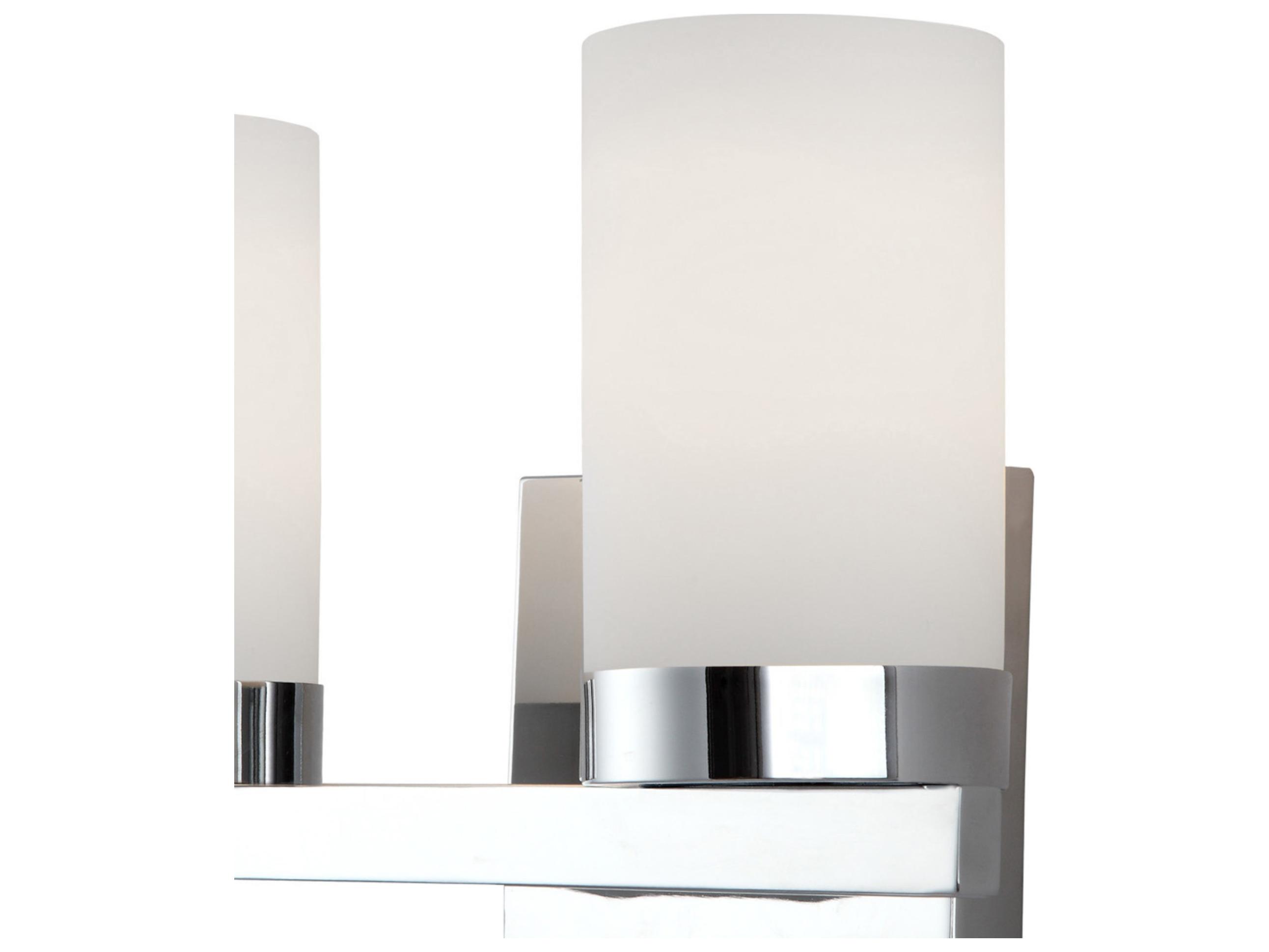 Canarm Milo 2 -light Chrome Vanity Light