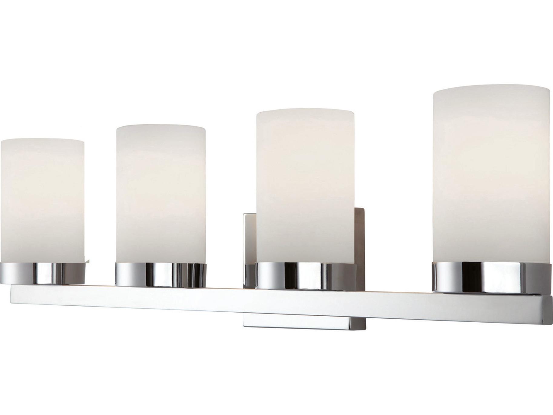 Canarm Milo 4 -light Chrome Vanity Light
