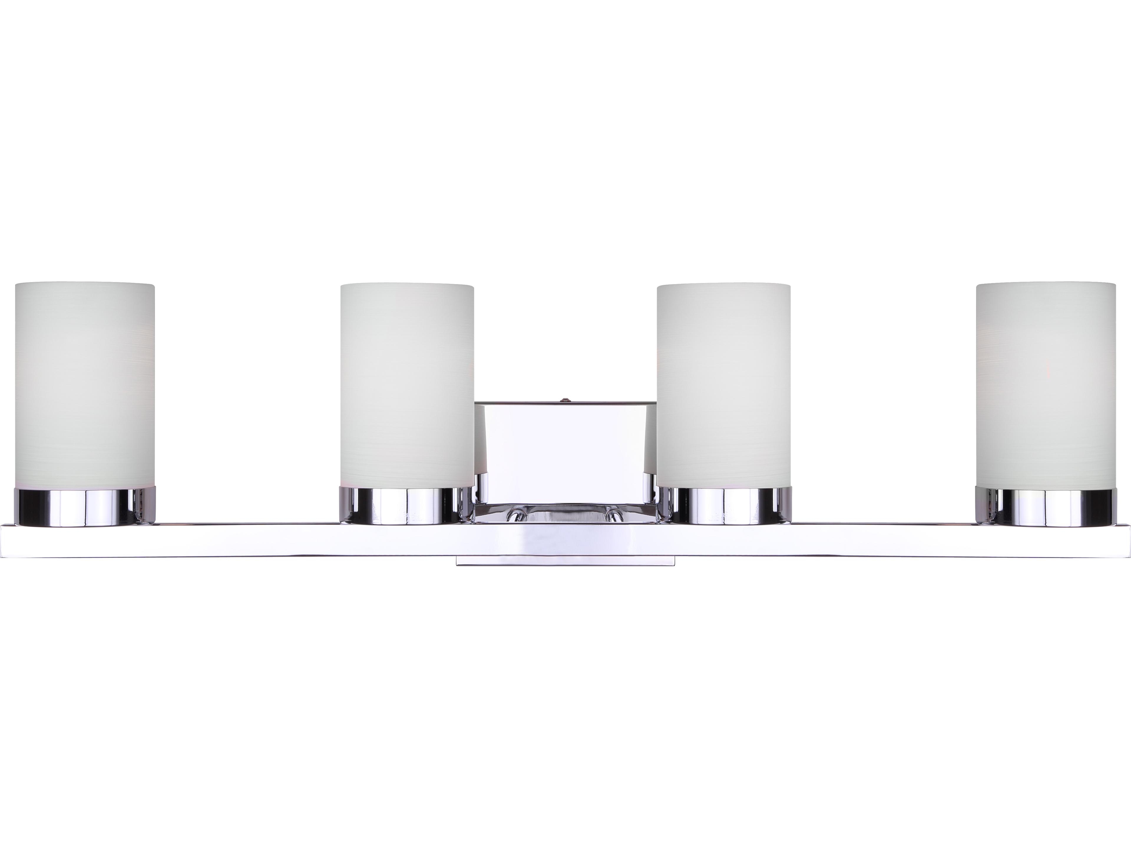 Canarm Milo 4 -light Chrome Vanity Light