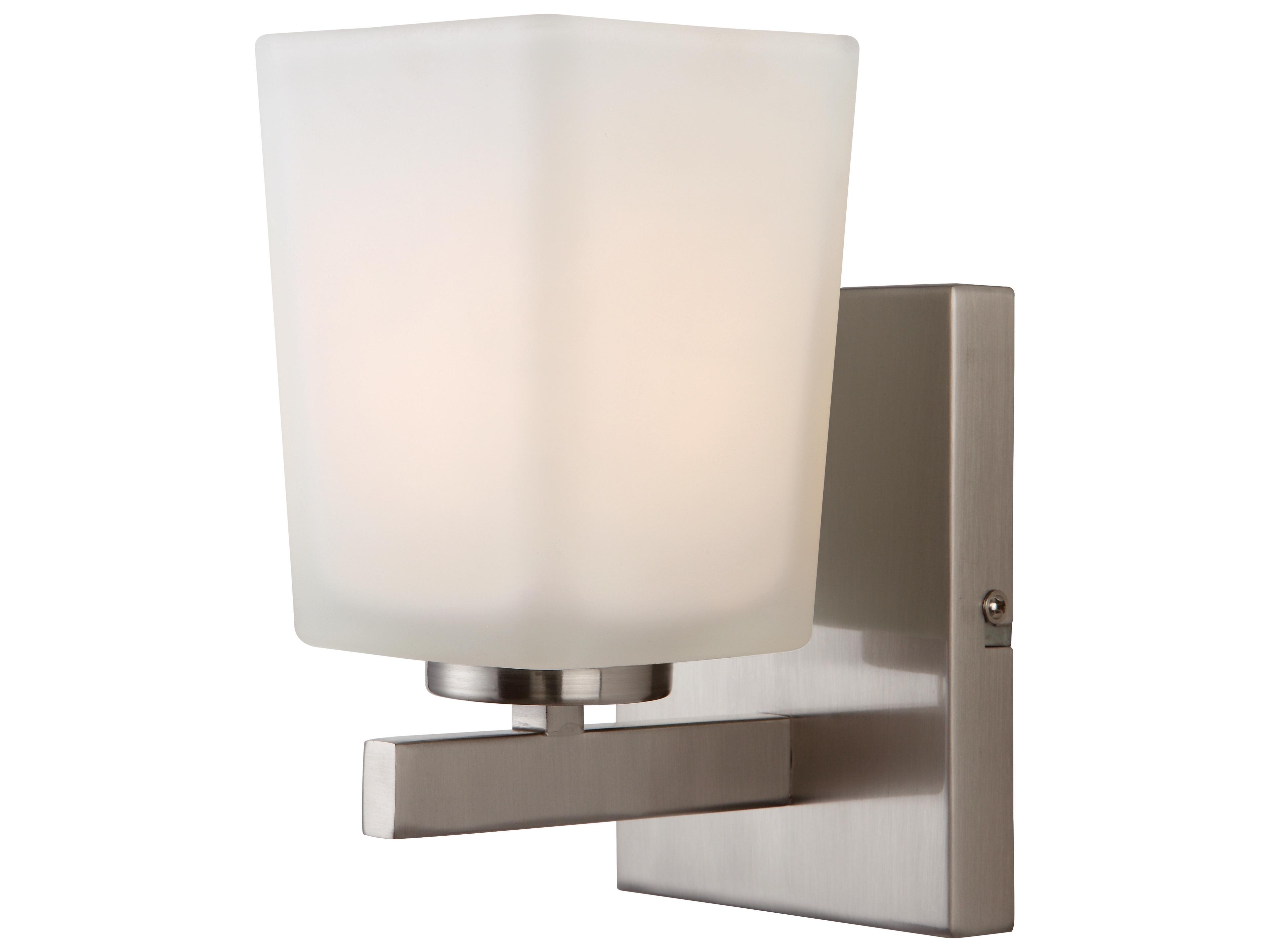Canarm Hartley 1 -light Nickel Vanity Light