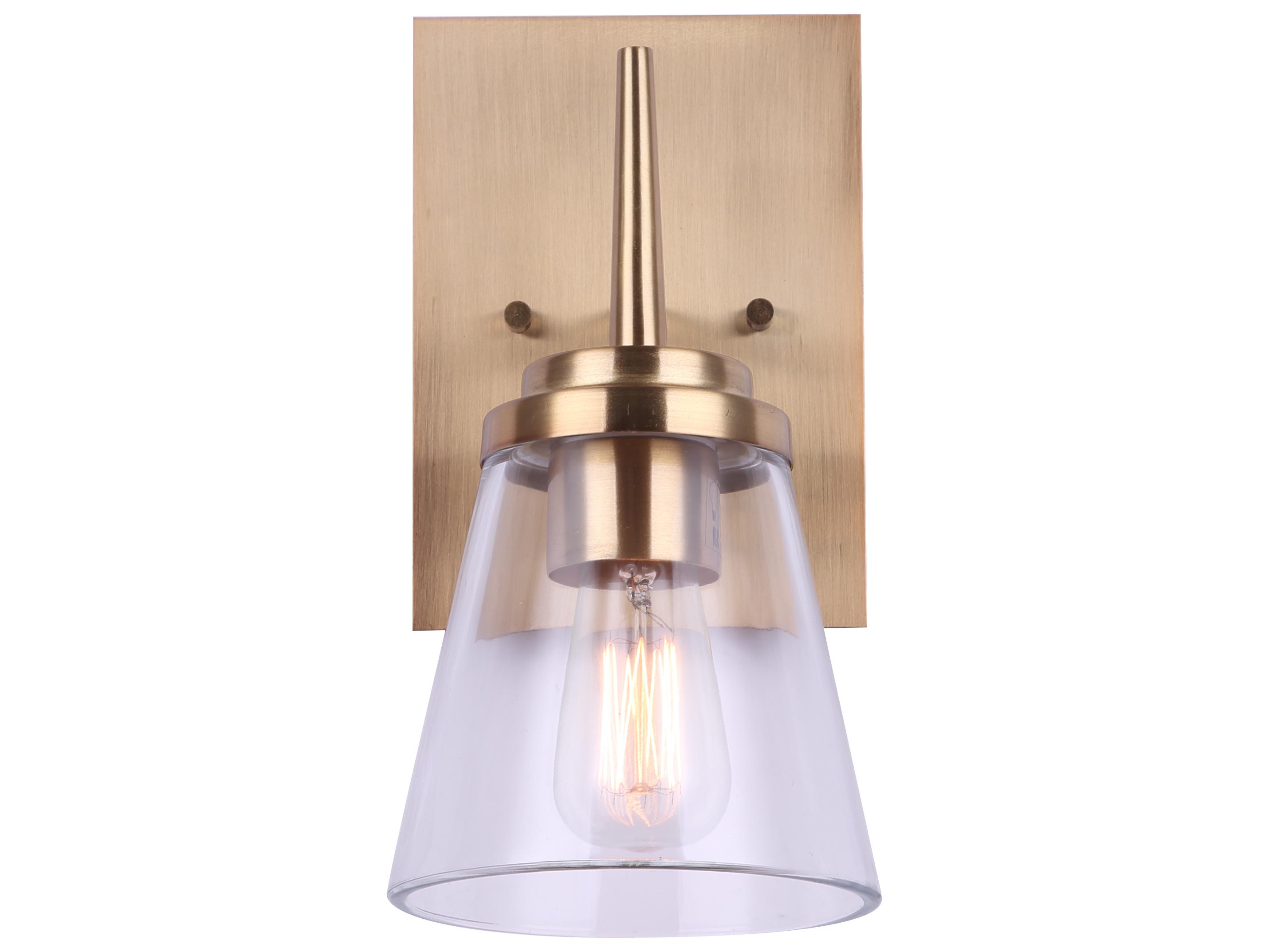 Canarm Perla 1 -light Gold Vanity Light