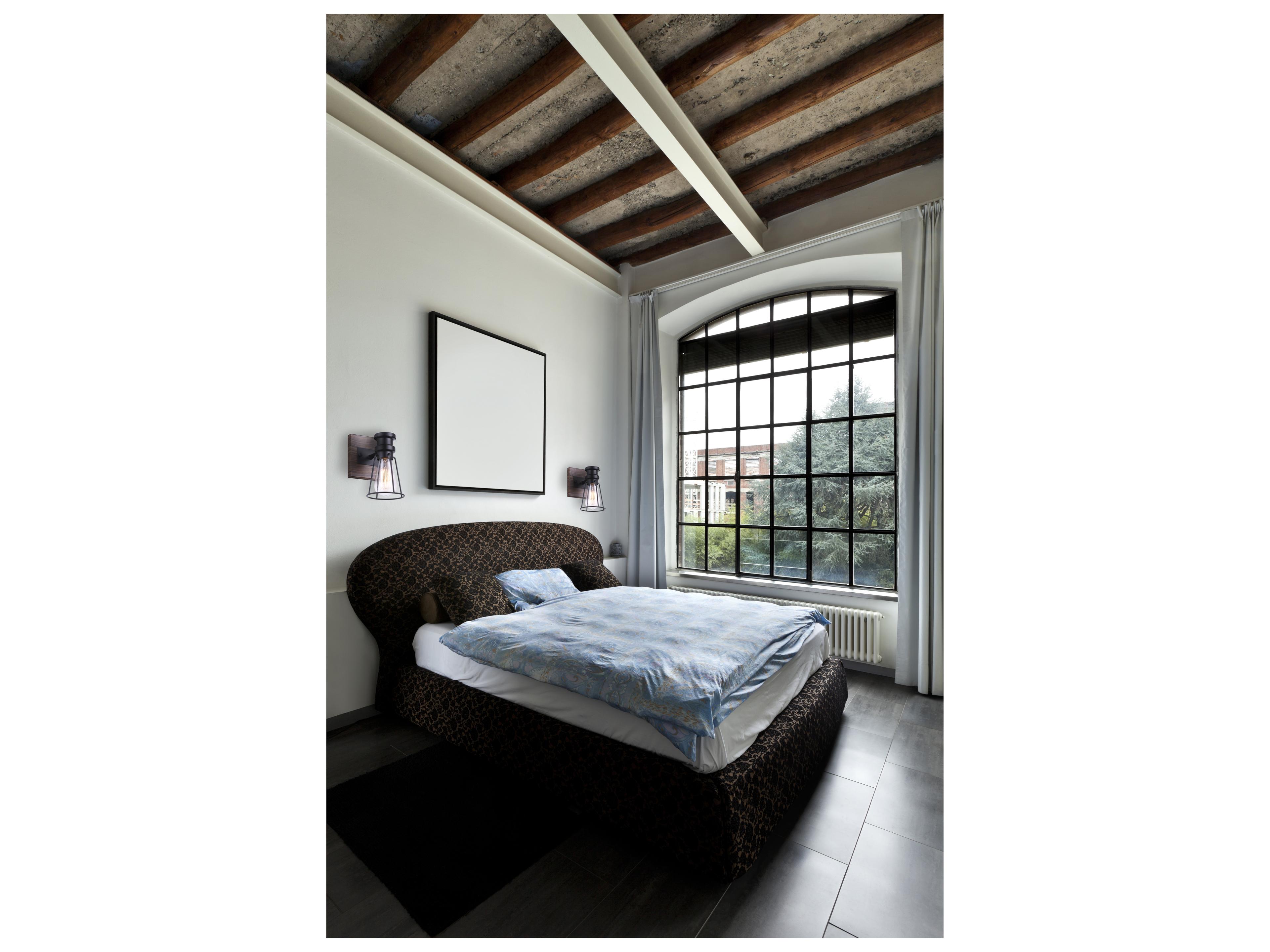 Canarm Blake 1 -light Black Vanity Light