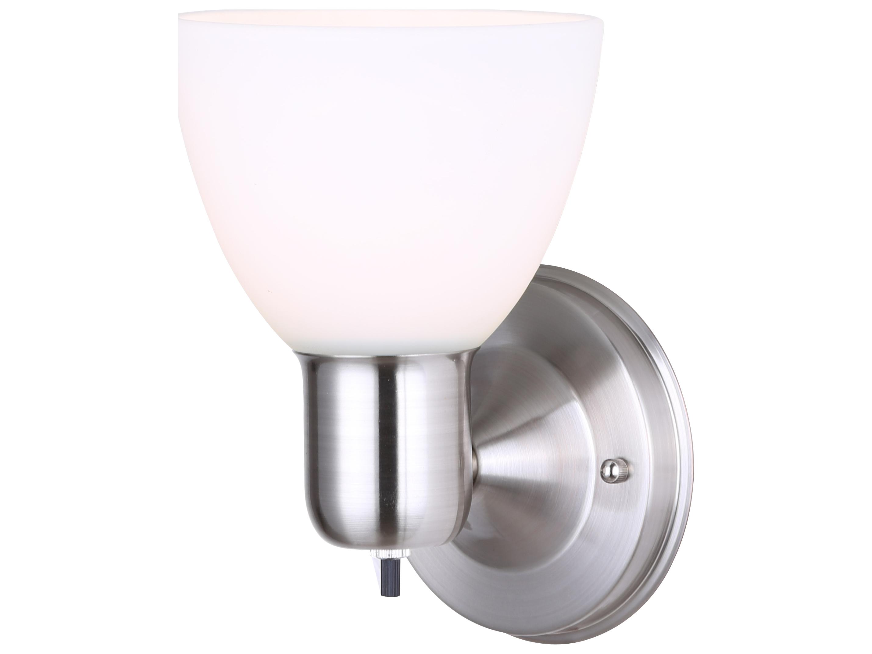 Canarm Wall 1 -light Nickel Sconce