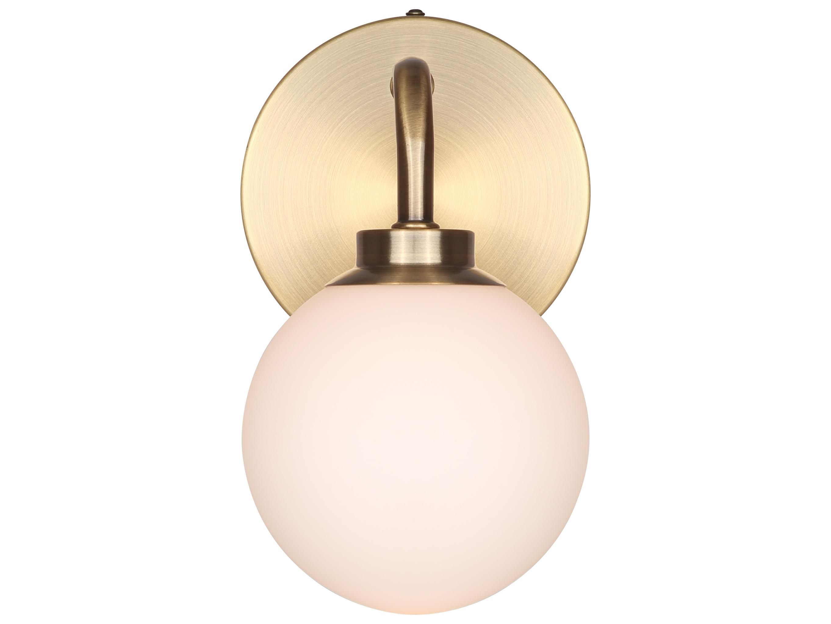 Canarm Asher 1 -light Gold Wall Sconce