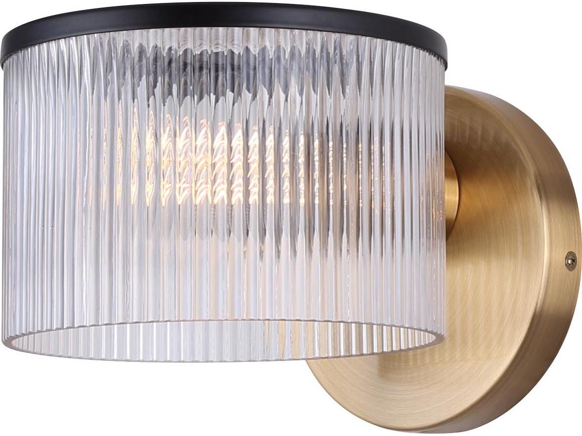 Canarm Jenner 1 -light Gold Wall Sconce