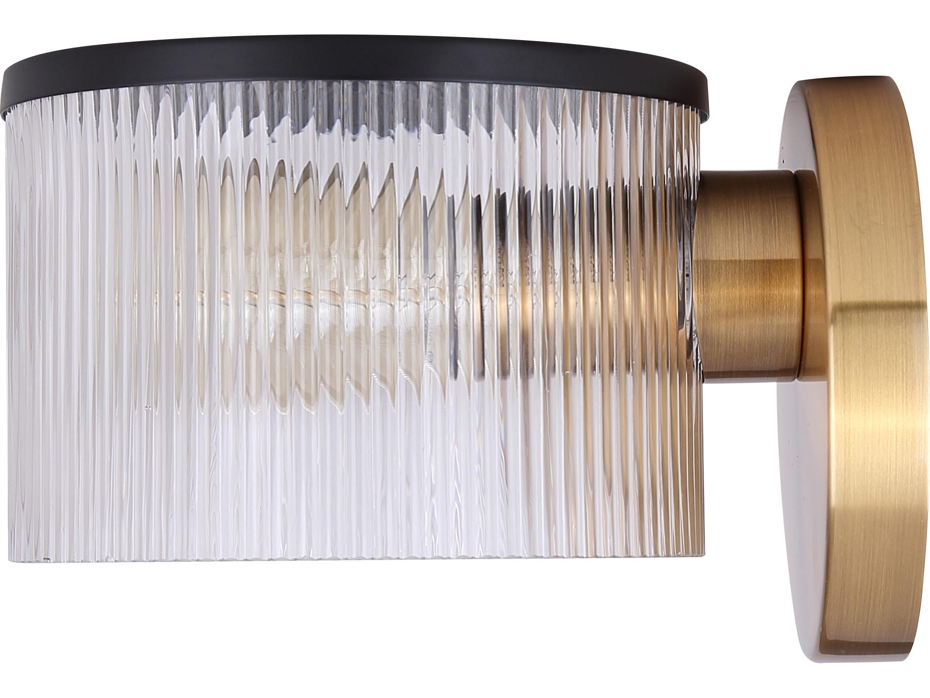 Canarm Jenner 1 -light Gold Wall Sconce