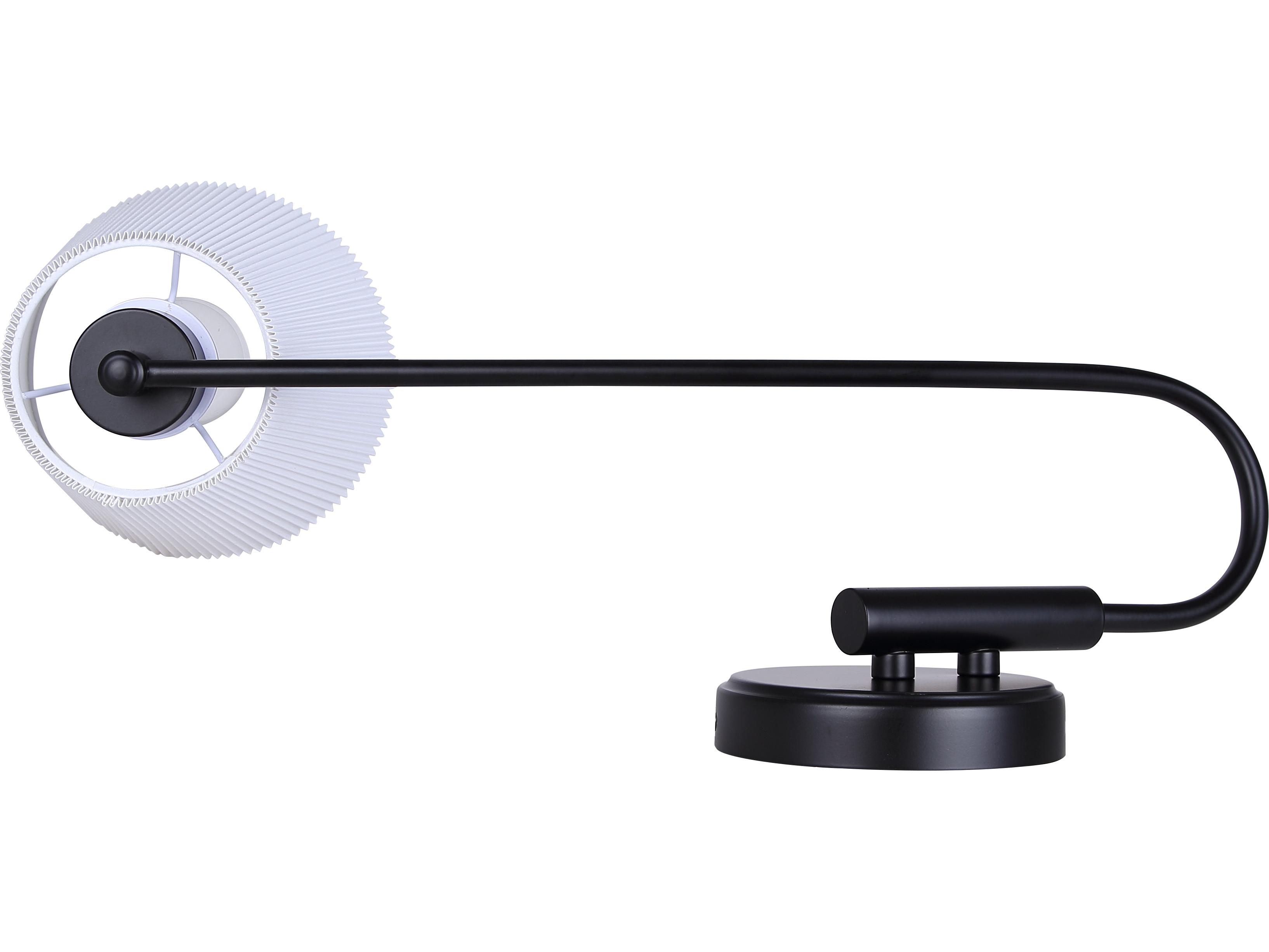 Canarm Aspen 1 -light Black Wall Sconce